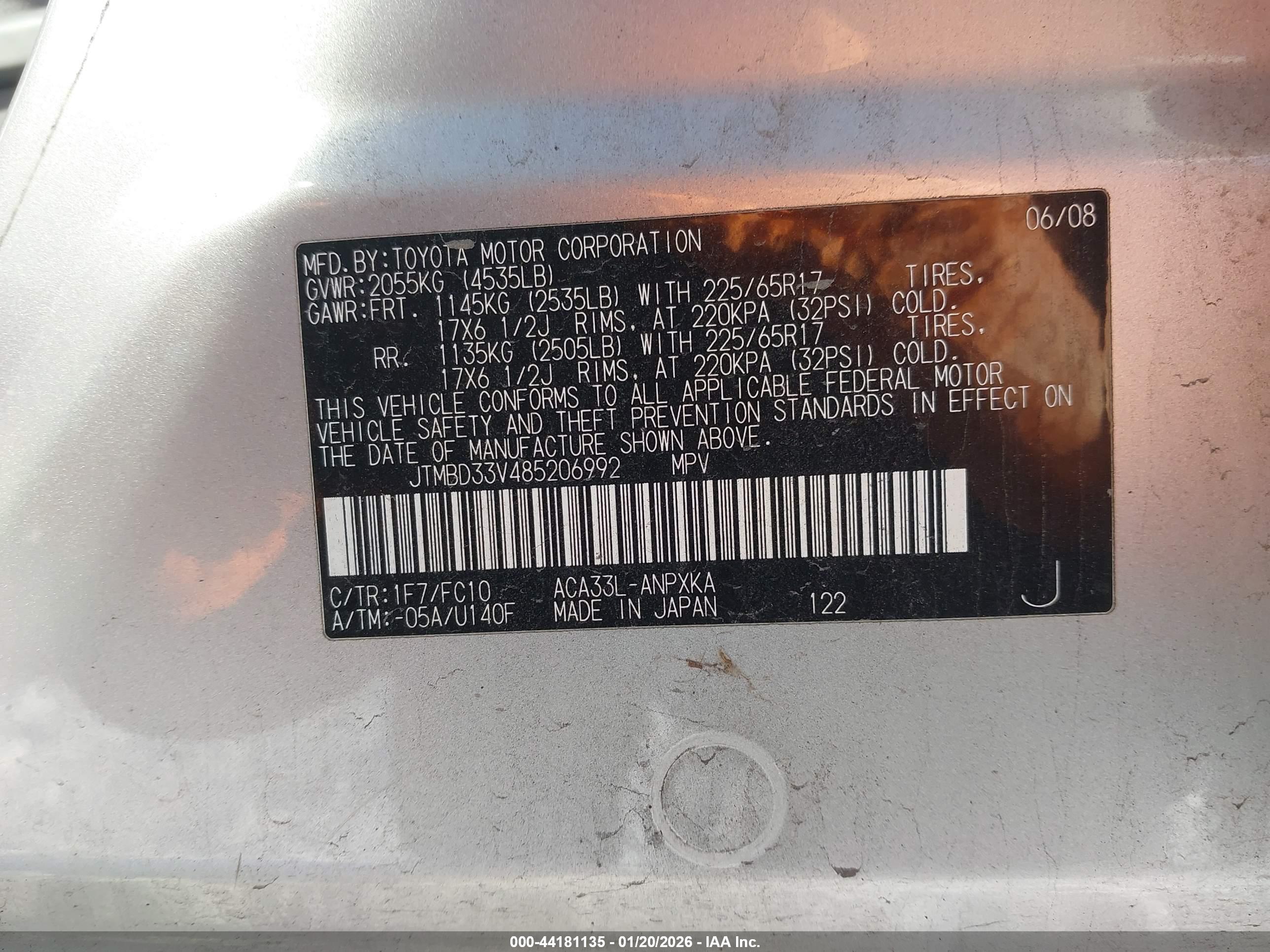 TOYOTA RAV4 image 9