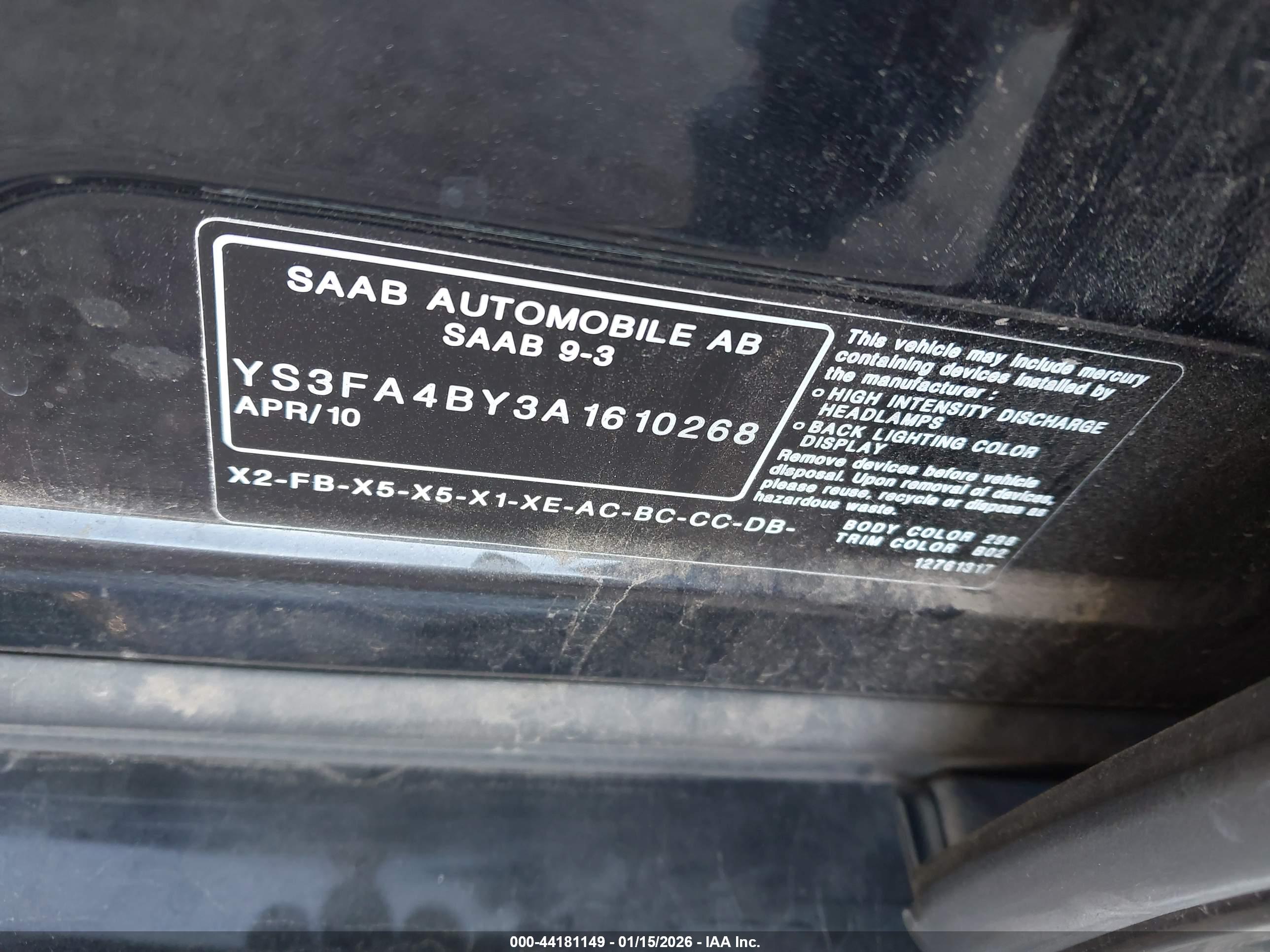 SAAB 9-3 image 9