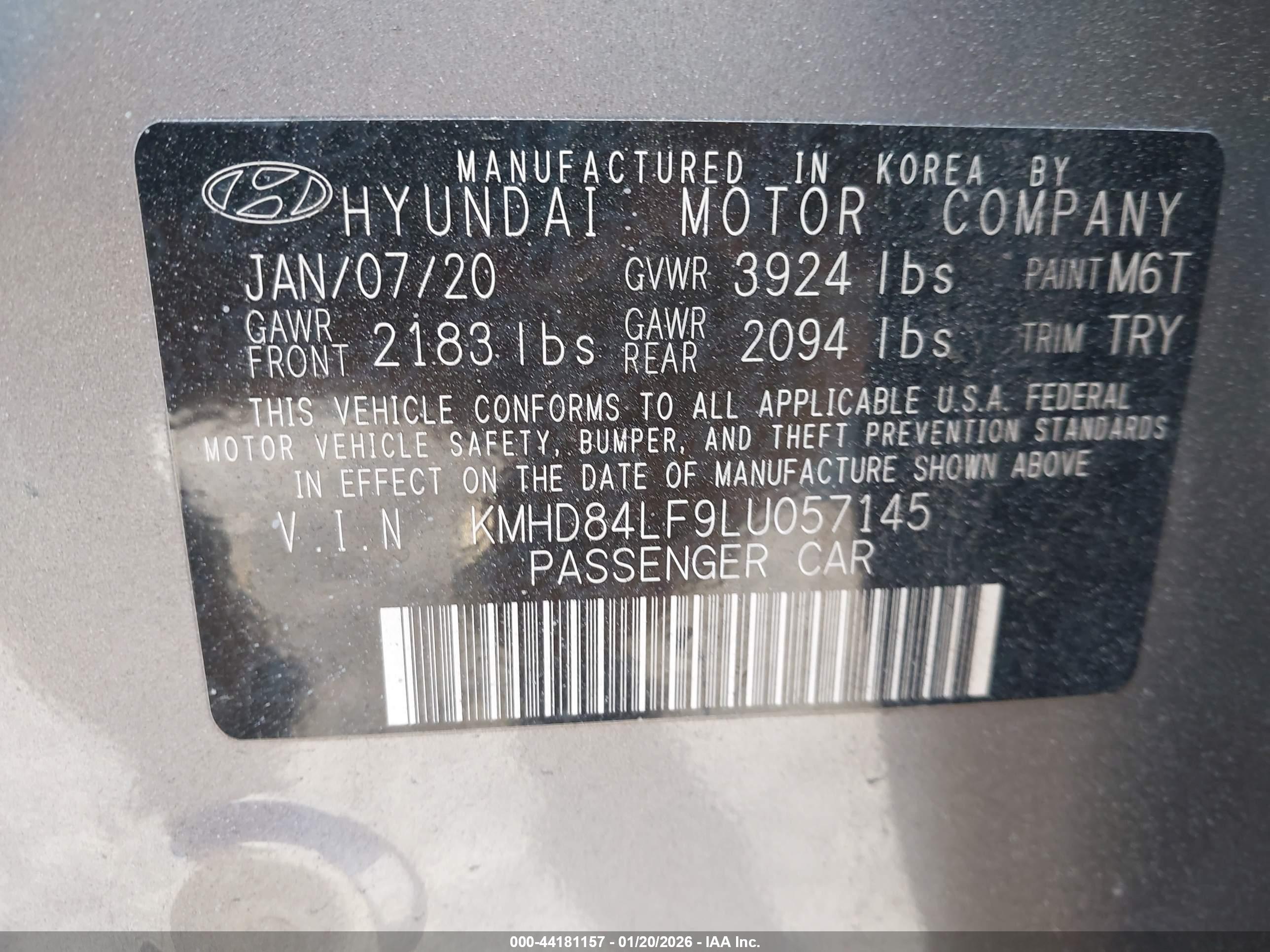 HYUNDAI ELANTRA image 9