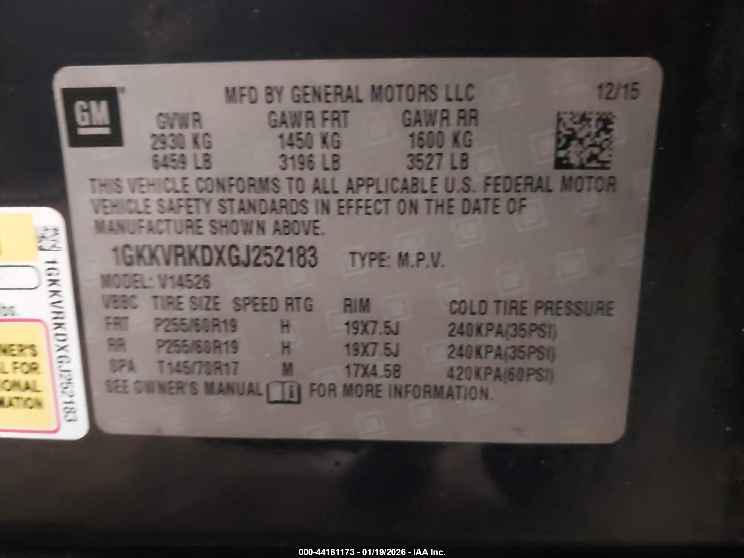 GMC ACADIA image 9