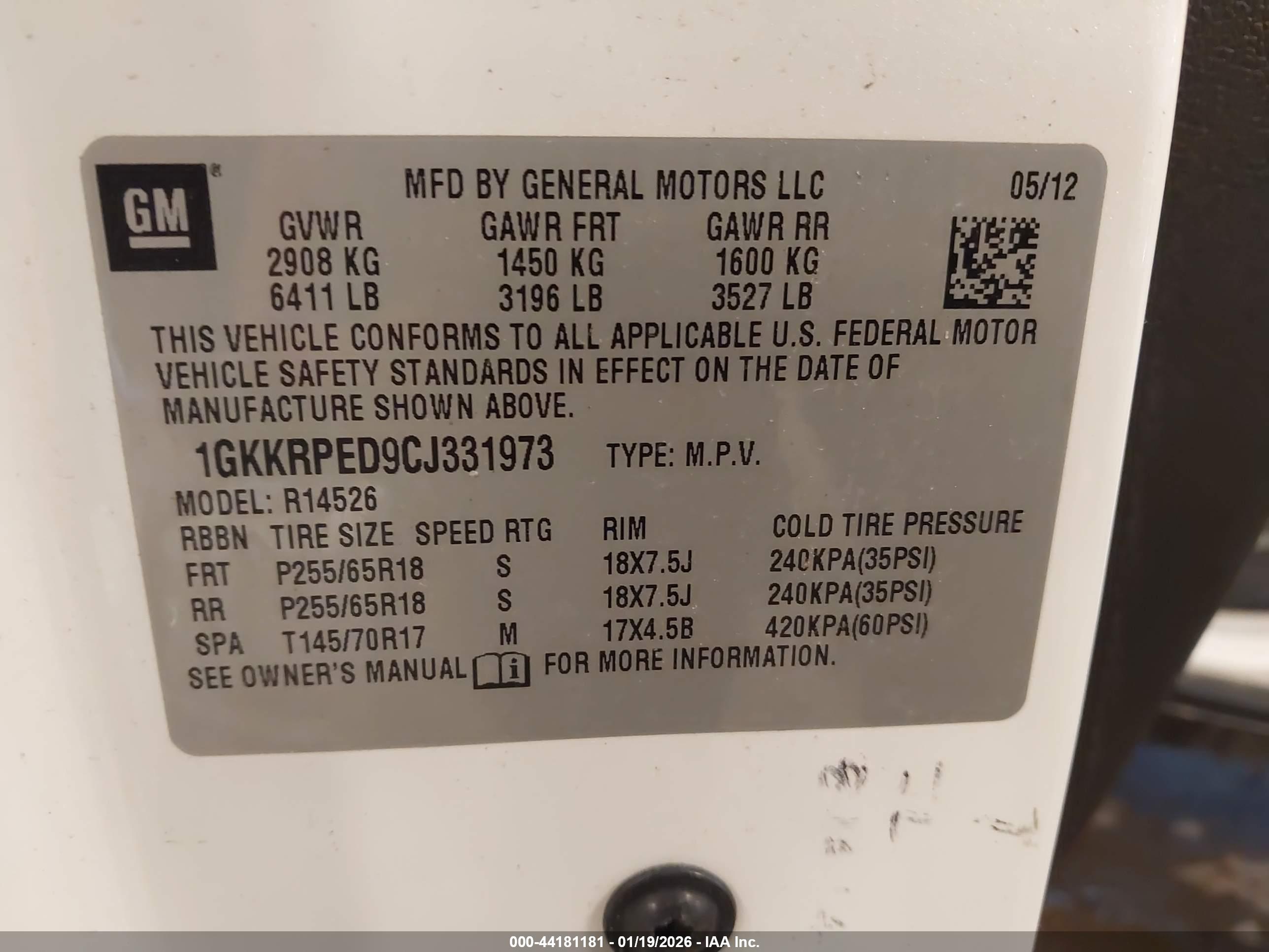 GMC ACADIA image 9