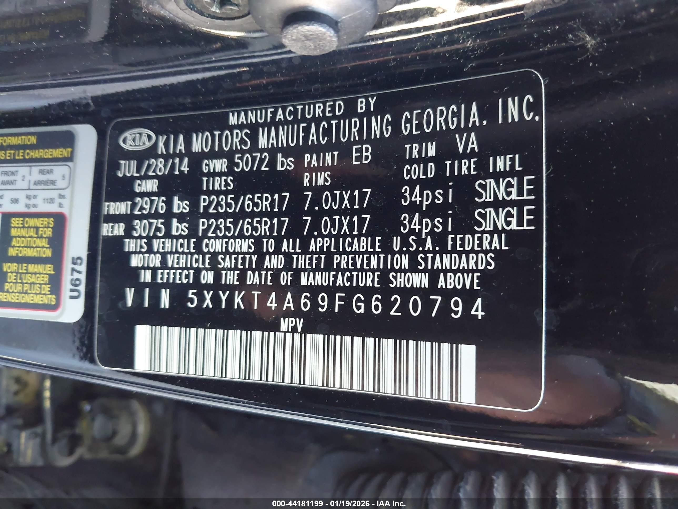 KIA SORENTO image 9