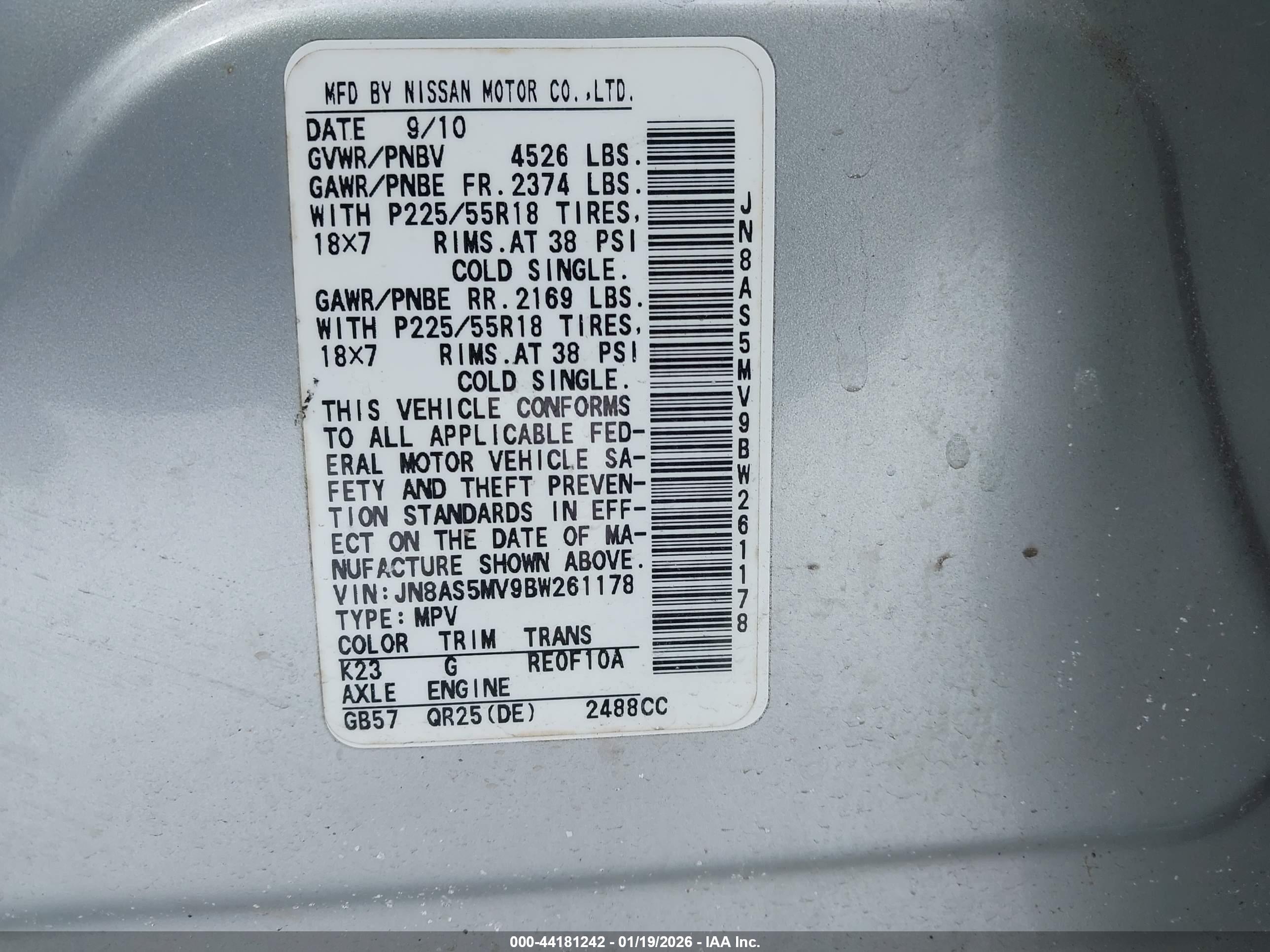 NISSAN ROGUE image 9
