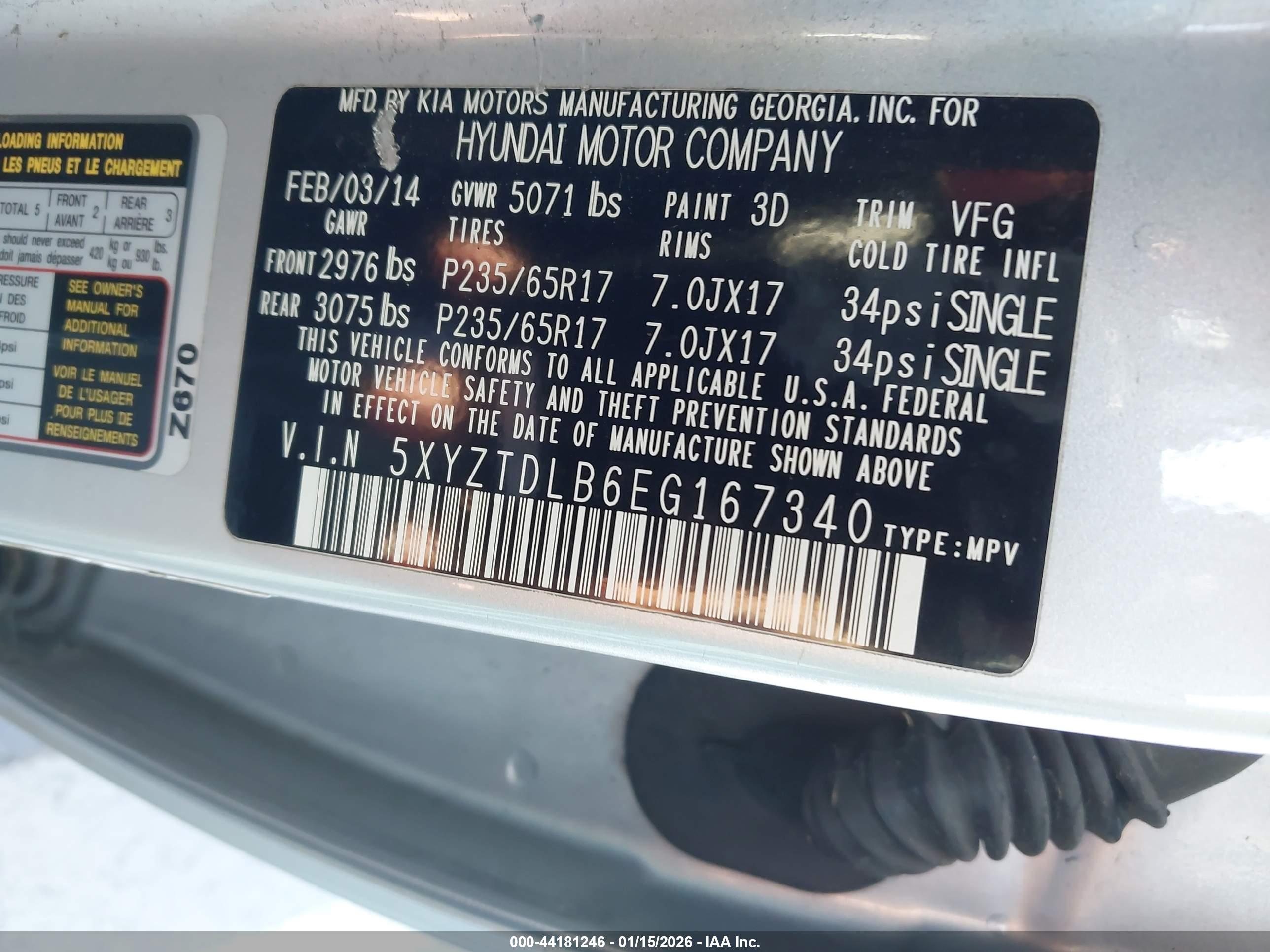 HYUNDAI SANTA image 9