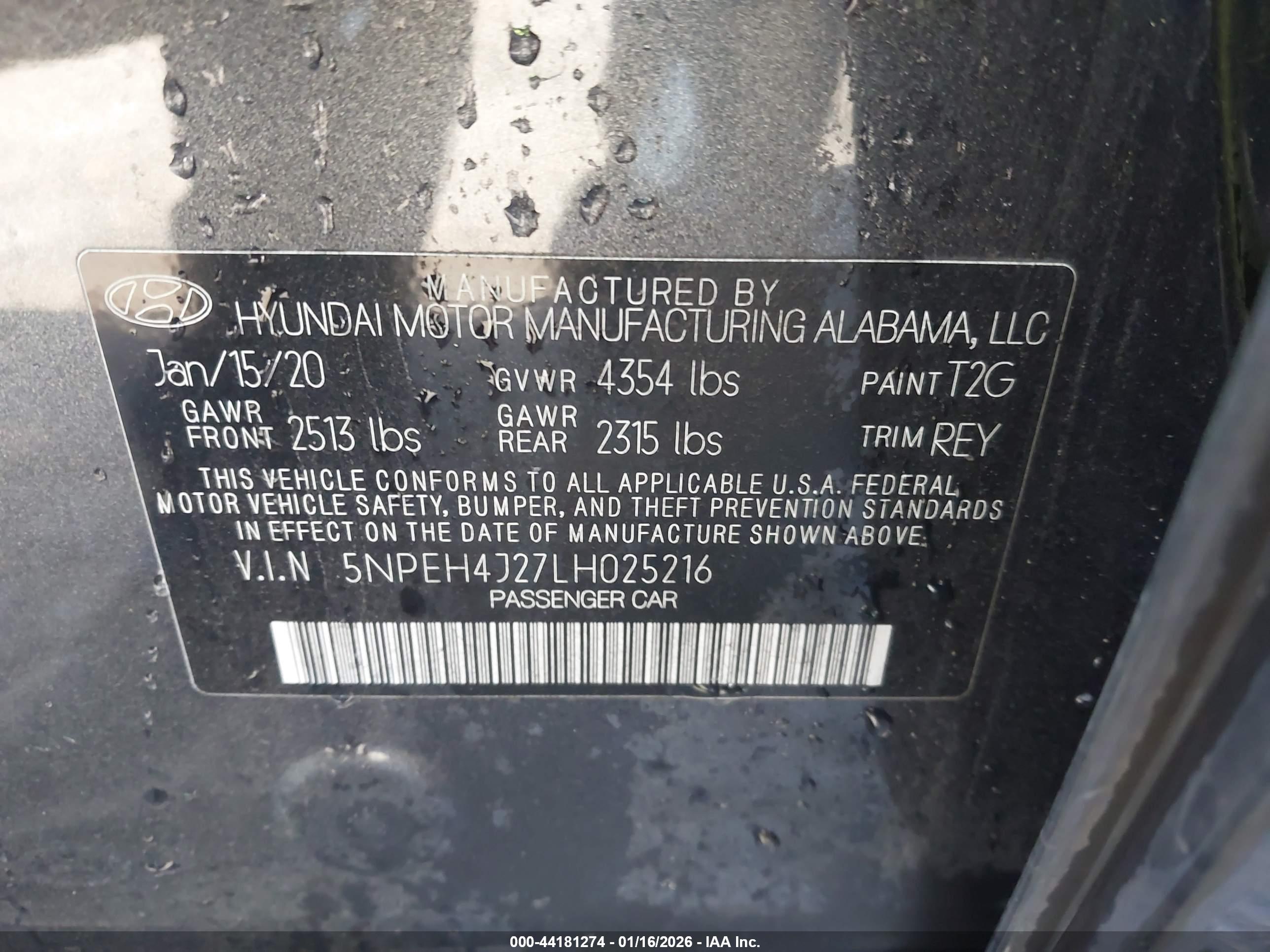 HYUNDAI SONATA image 9