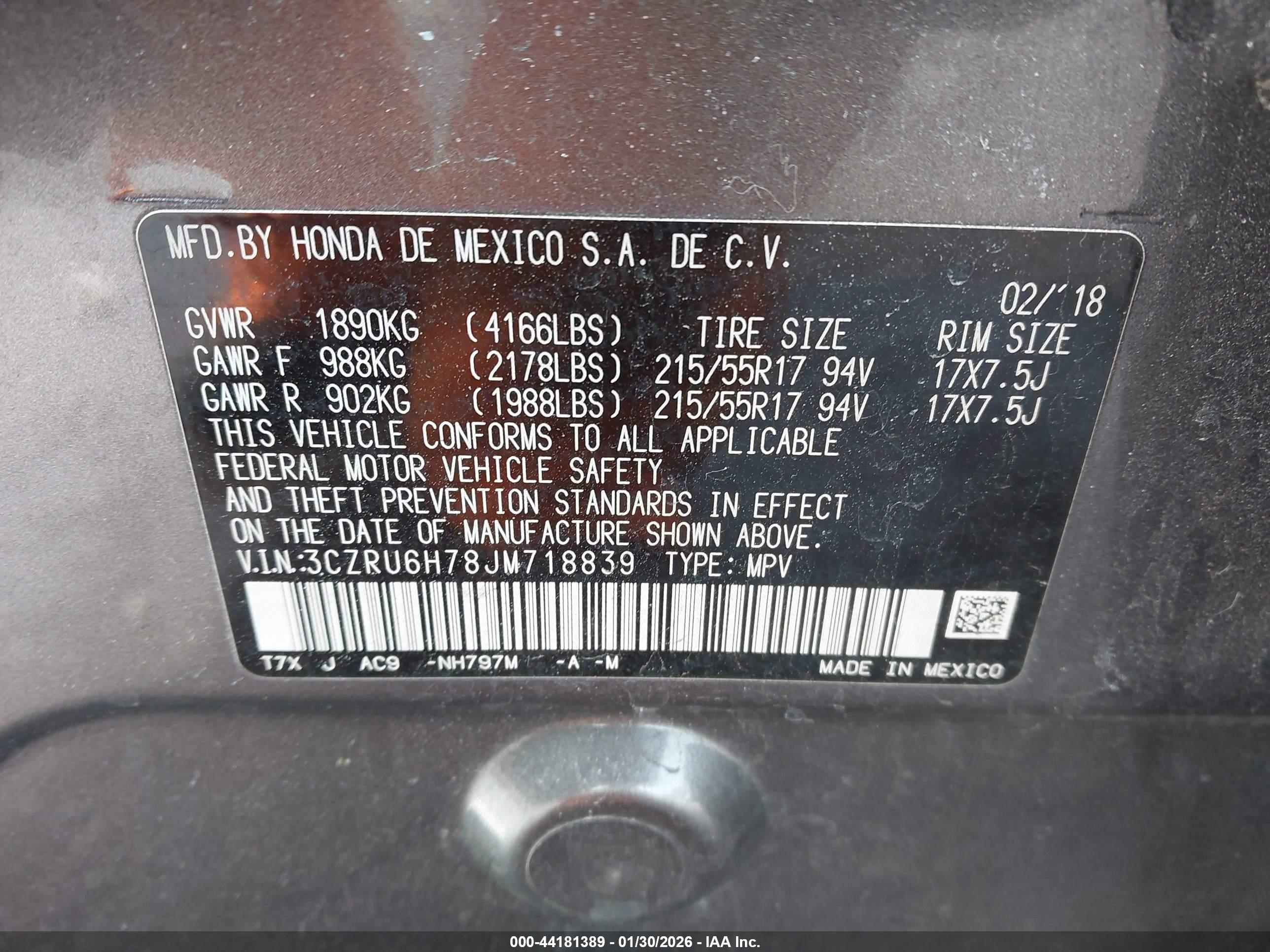 HONDA HR-V image 9