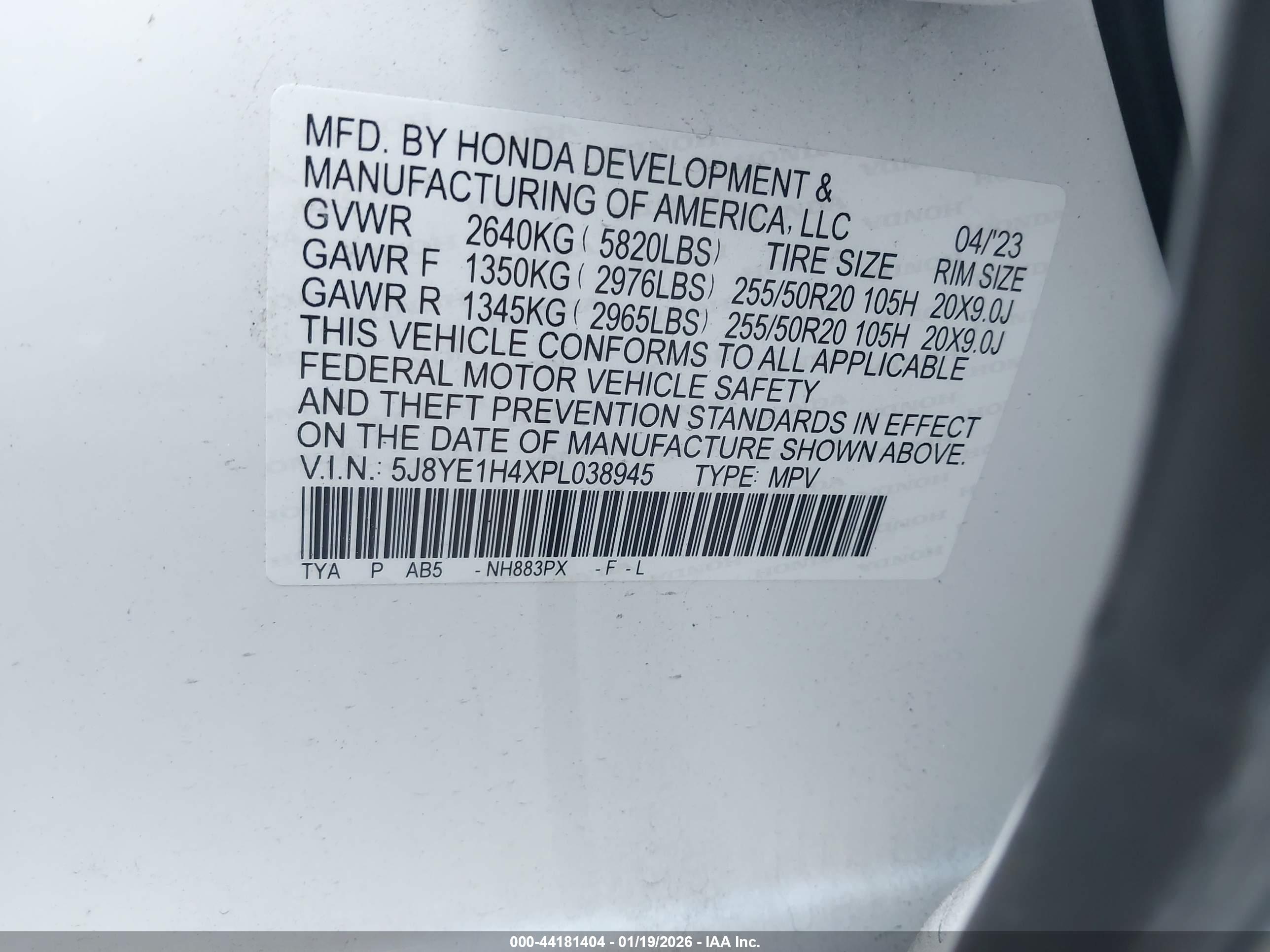 ACURA MDX image 9