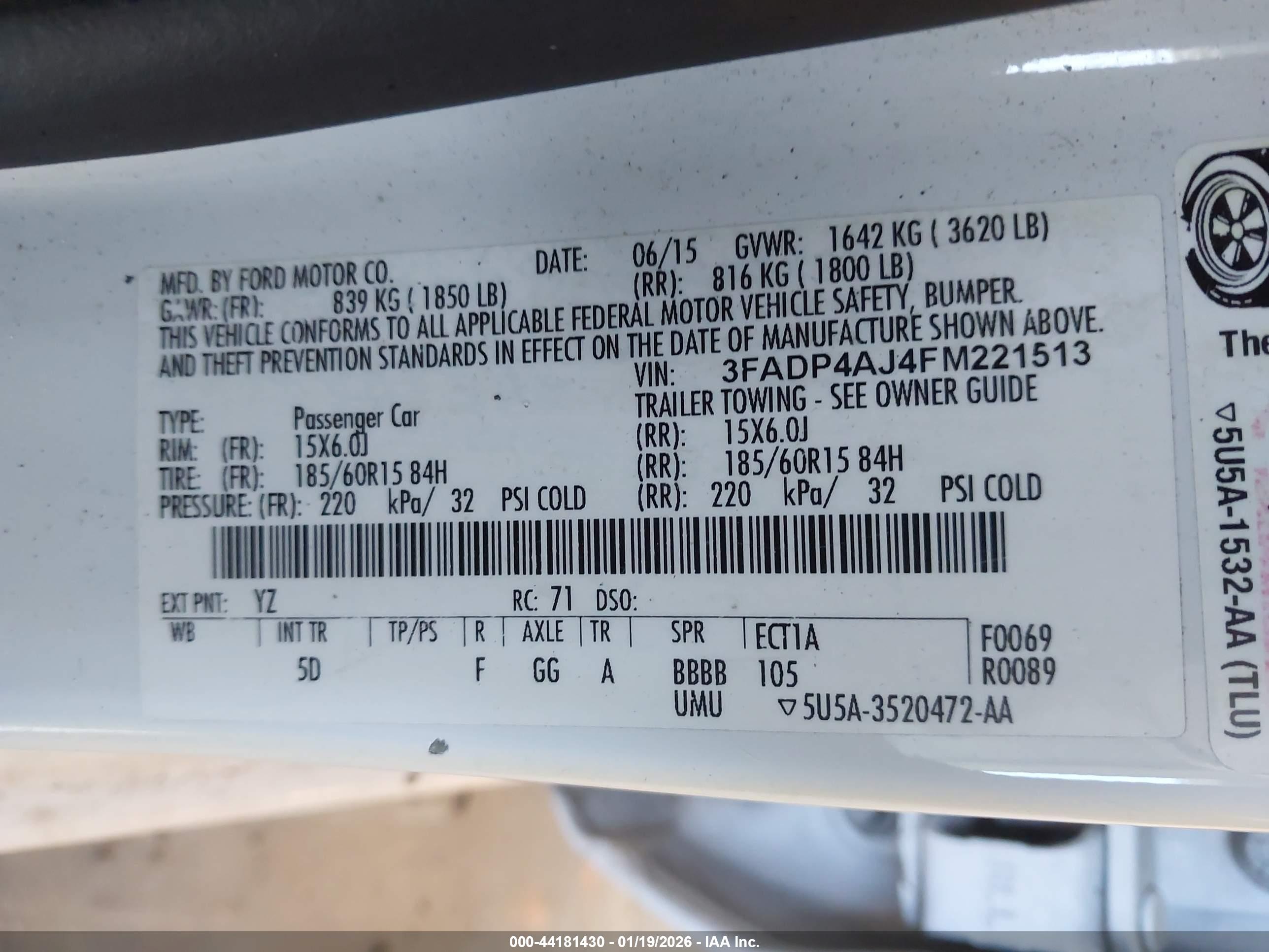 FORD FIESTA image 9