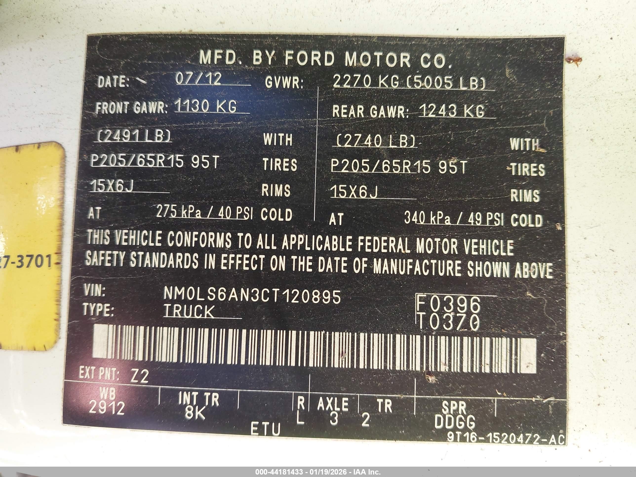 FORD TRANSIT image 9