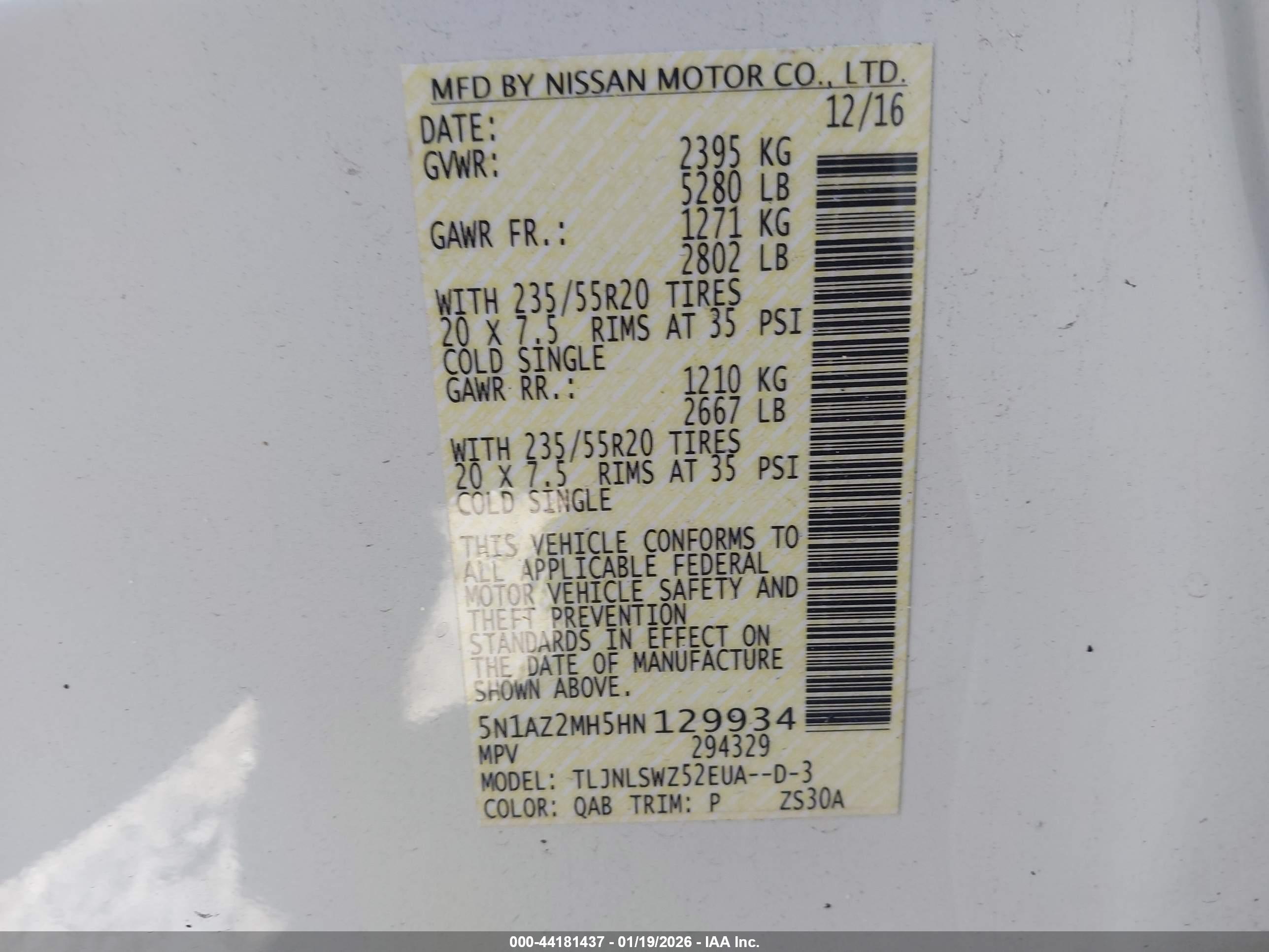 NISSAN MURANO image 9
