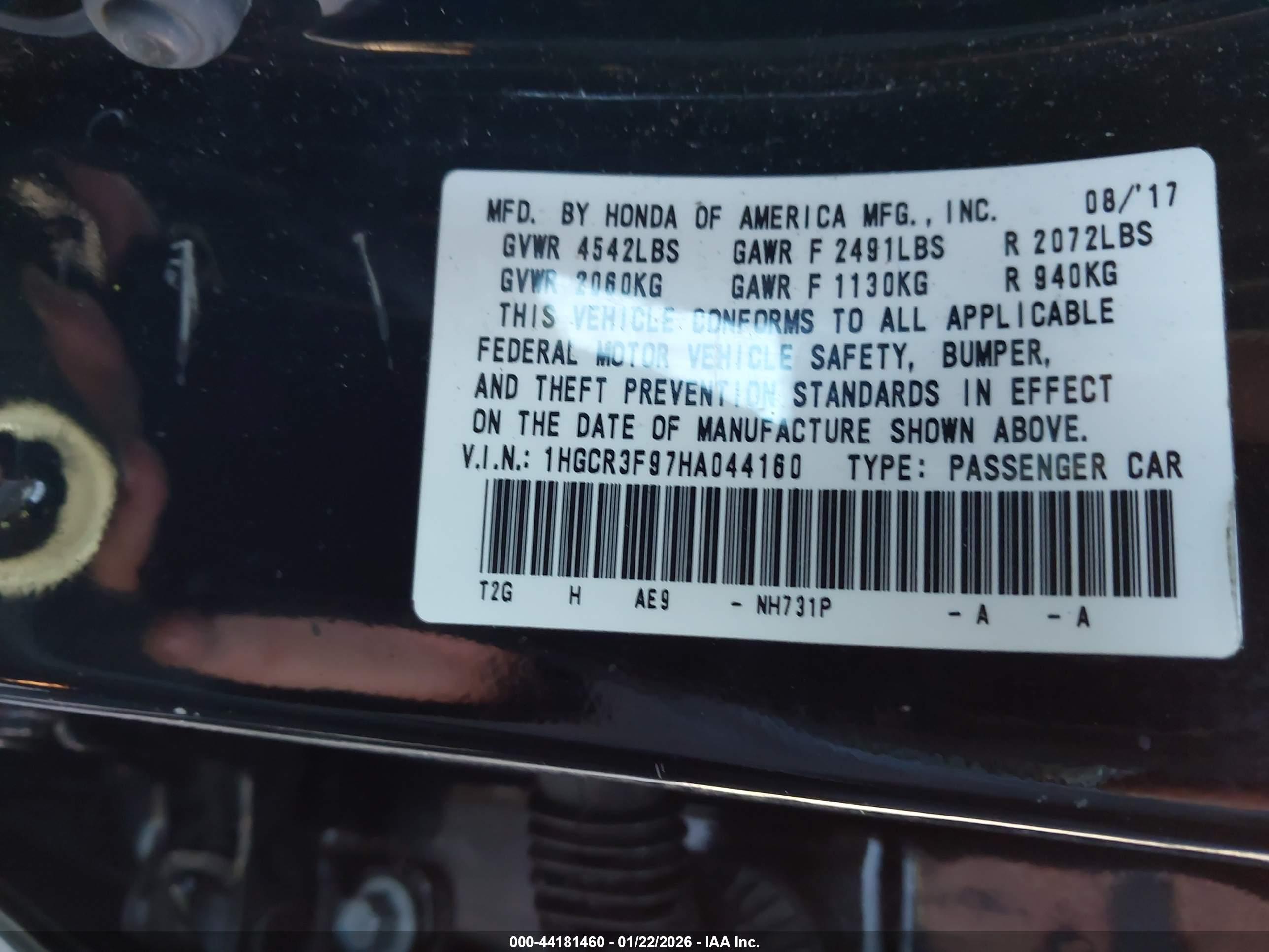 HONDA ACCORD image 9