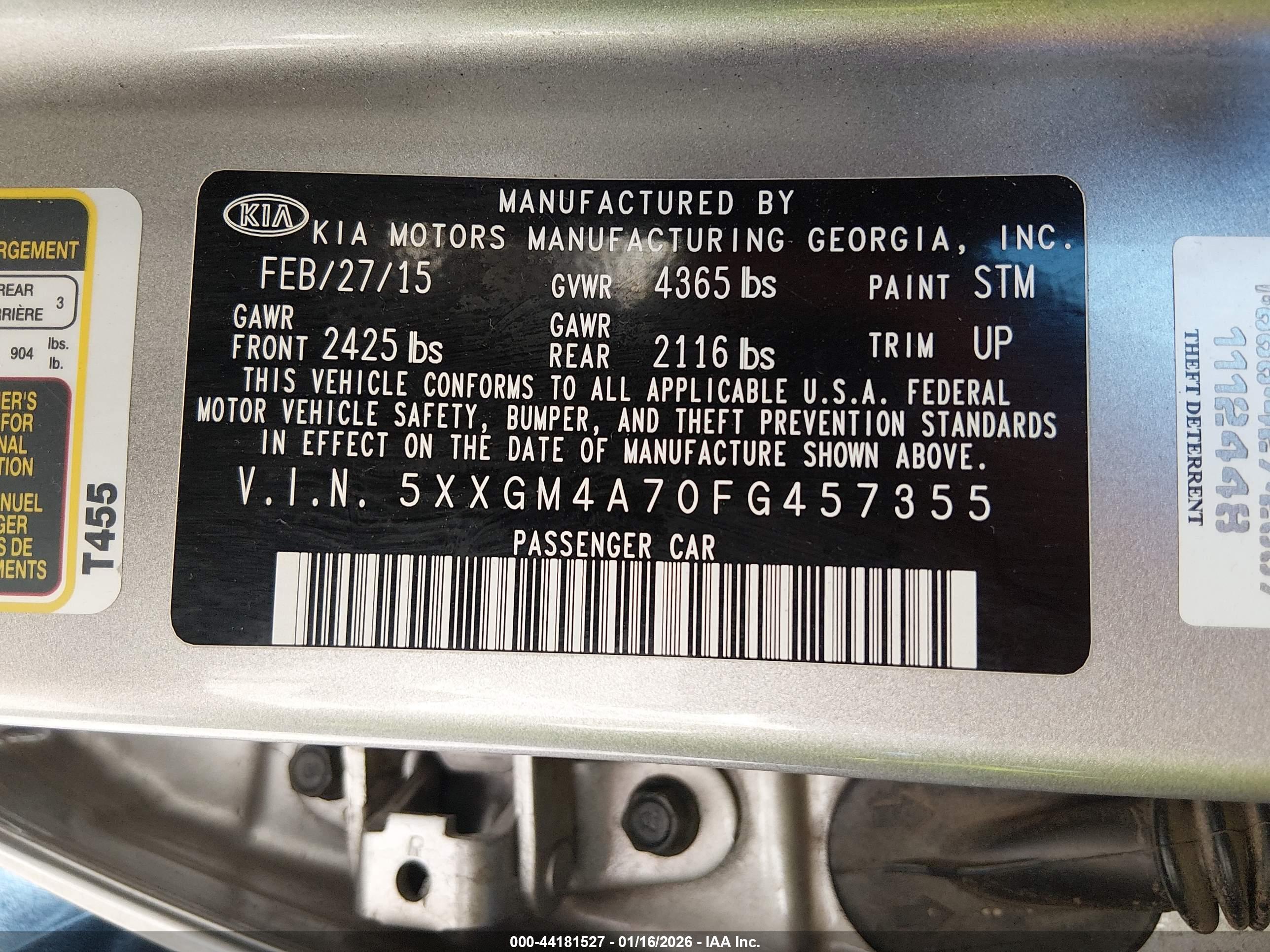 KIA OPTIMA image 9