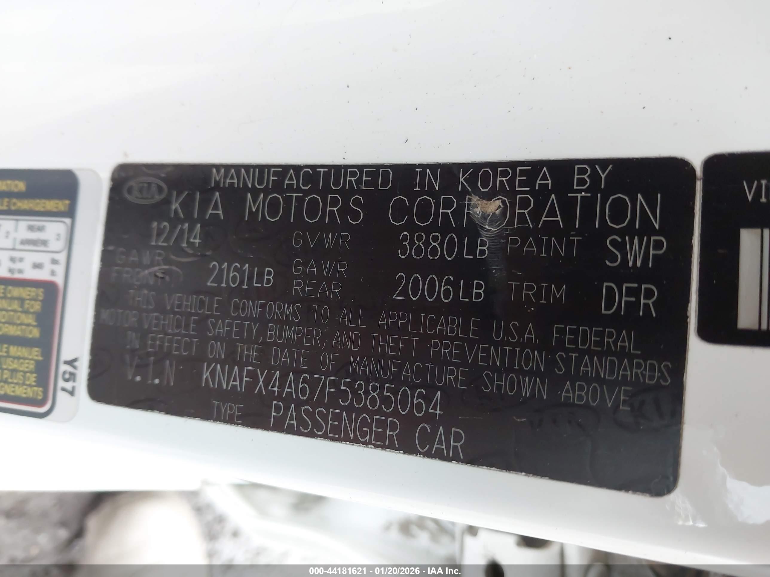 KIA FORTE image 9