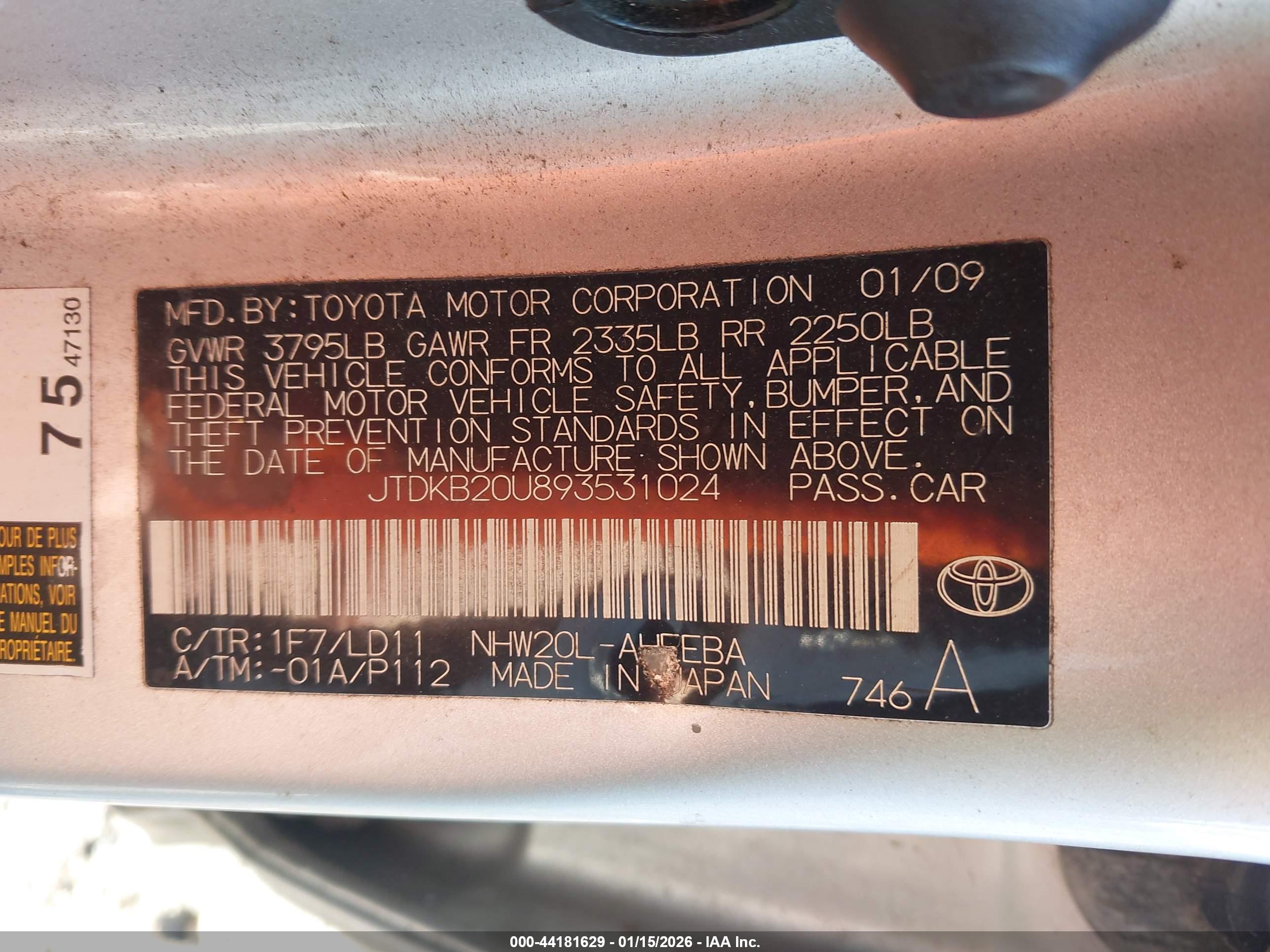 TOYOTA PRIUS image 9