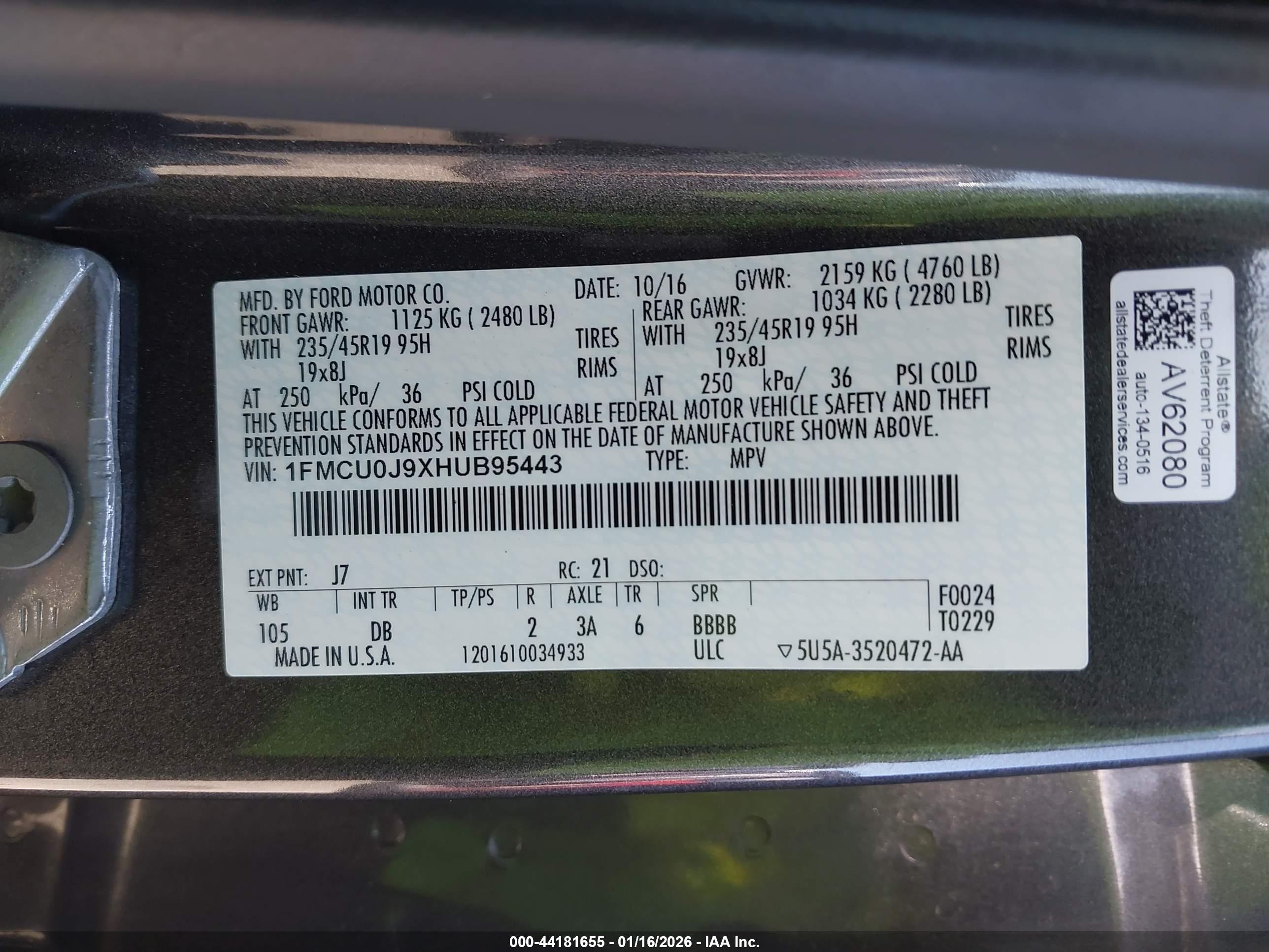 FORD ESCAPE image 9