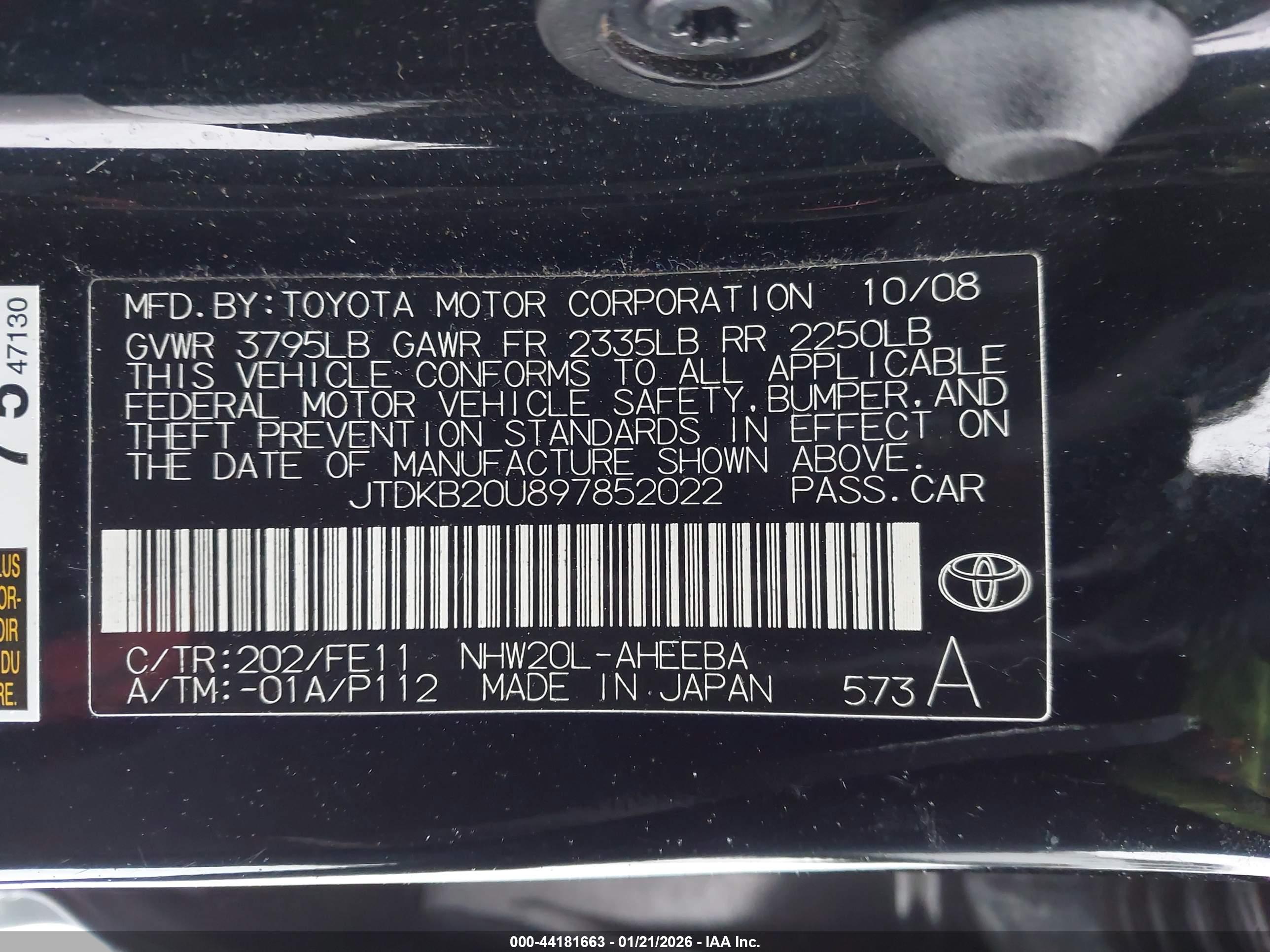 TOYOTA PRIUS image 9