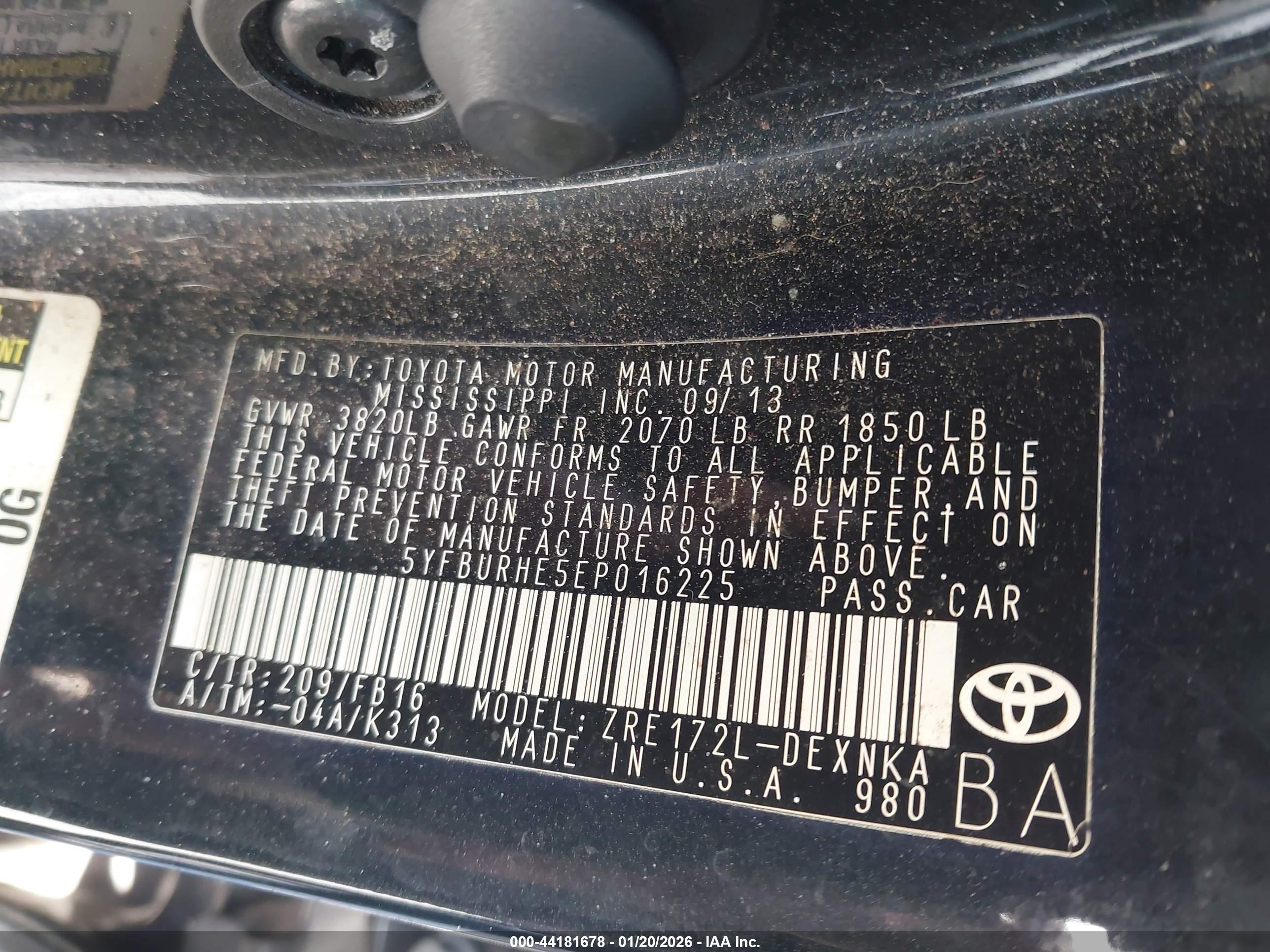 TOYOTA COROLLA image 9