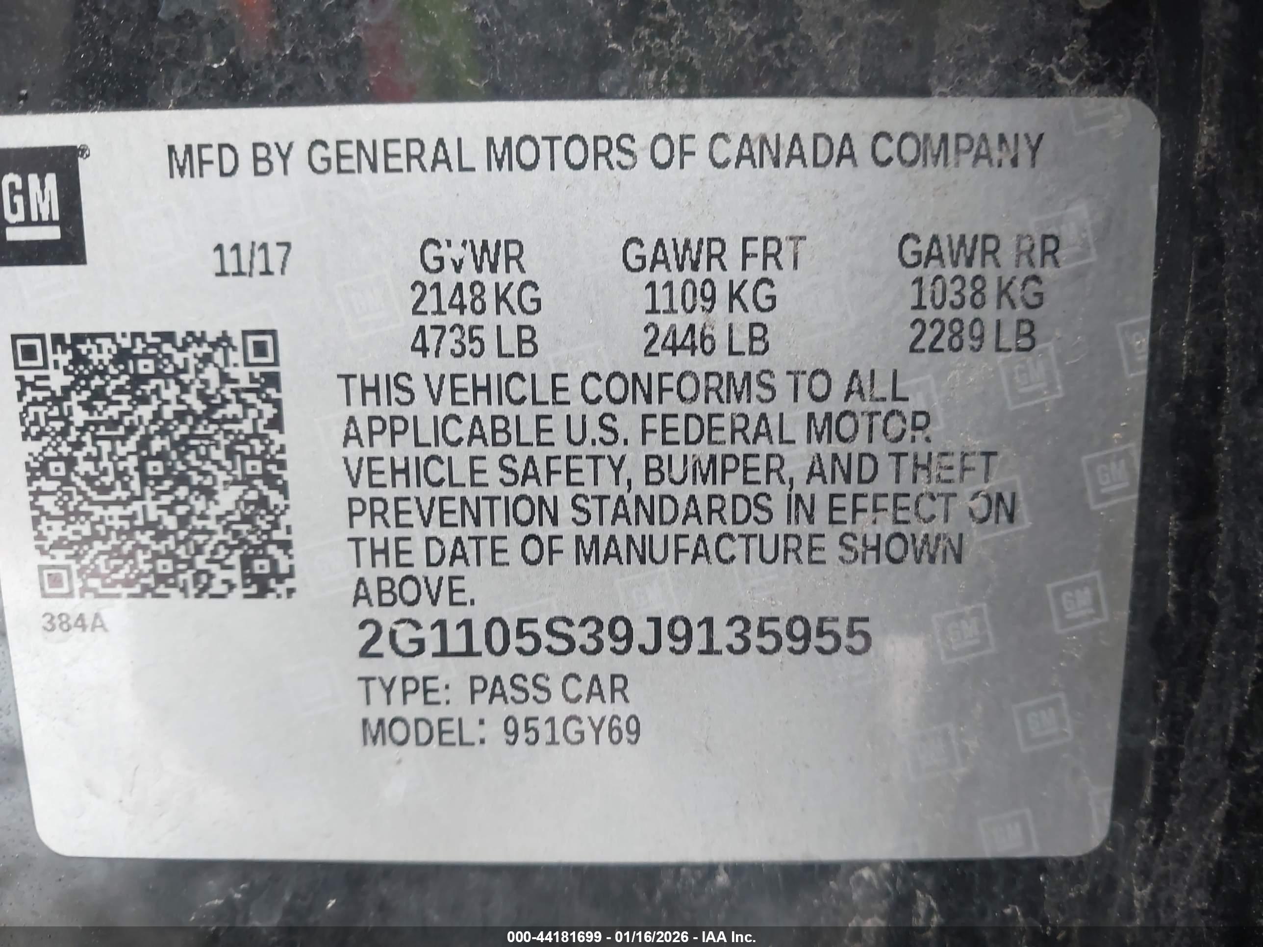 CHEVROLET IMPALA image 9