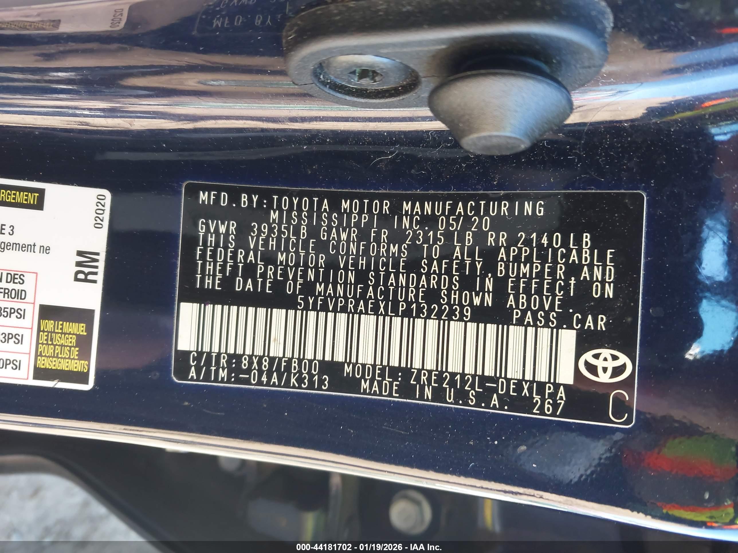 TOYOTA COROLLA image 9