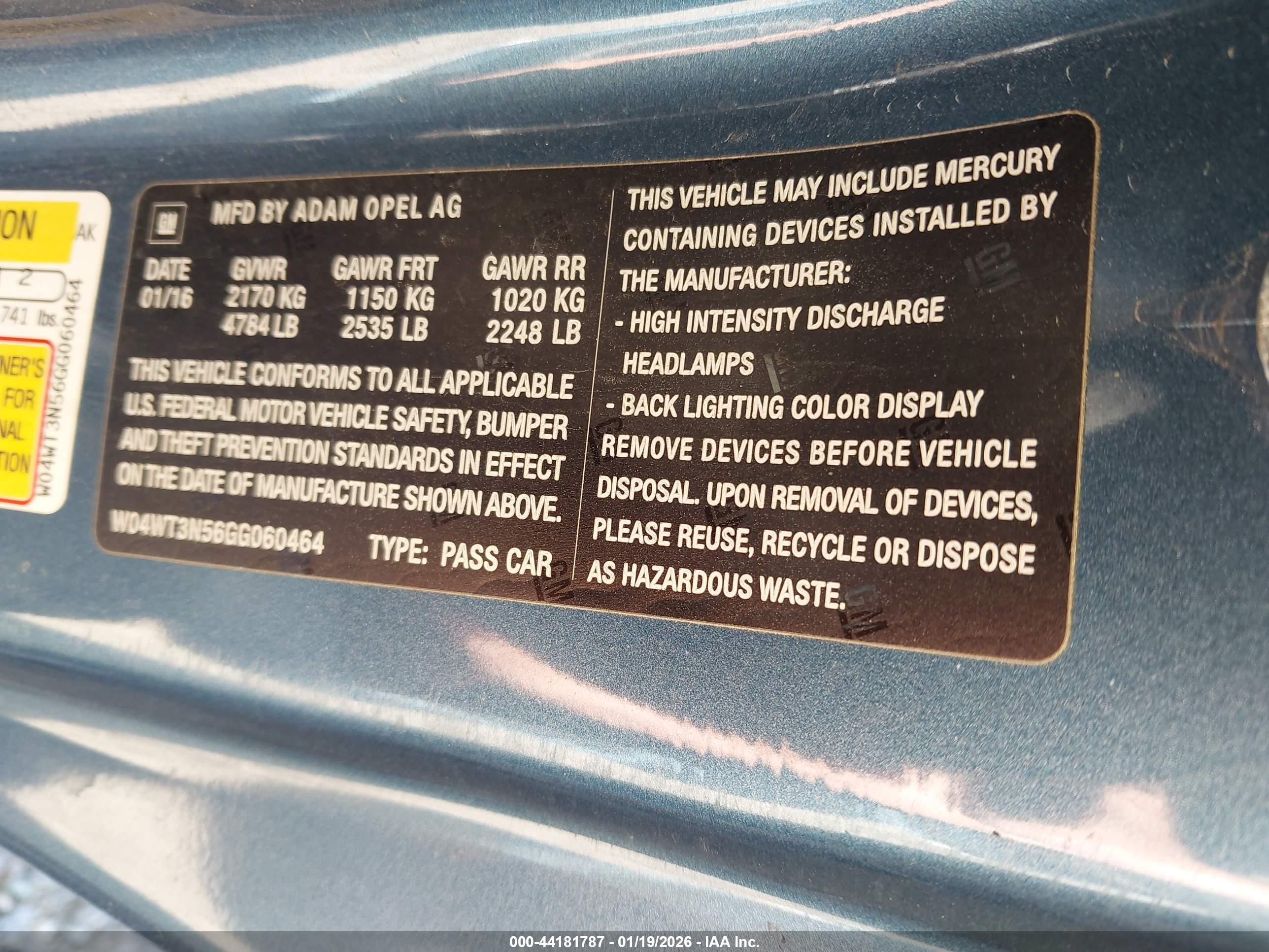 BUICK CASCADA image 9