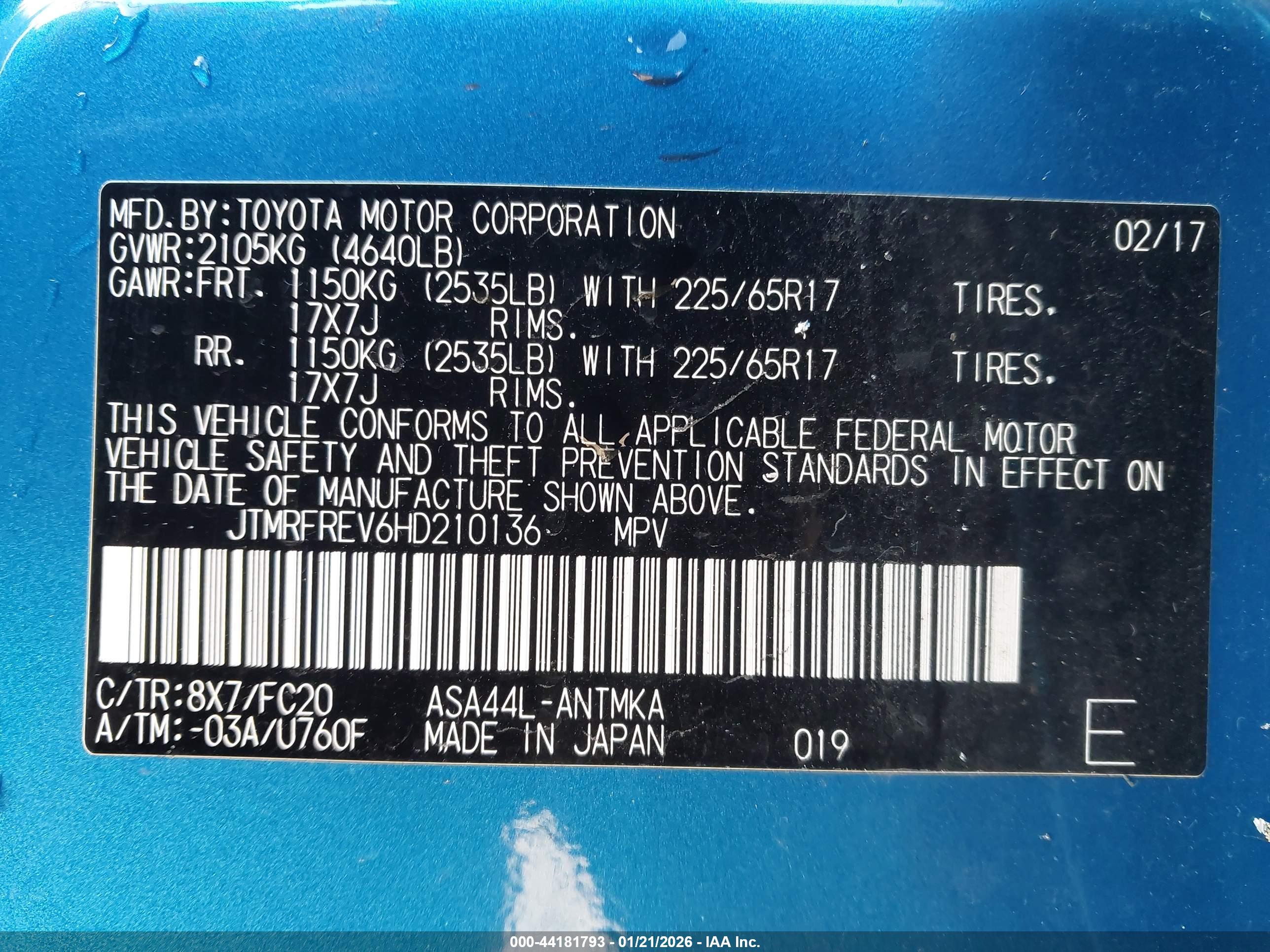 TOYOTA RAV4 image 9
