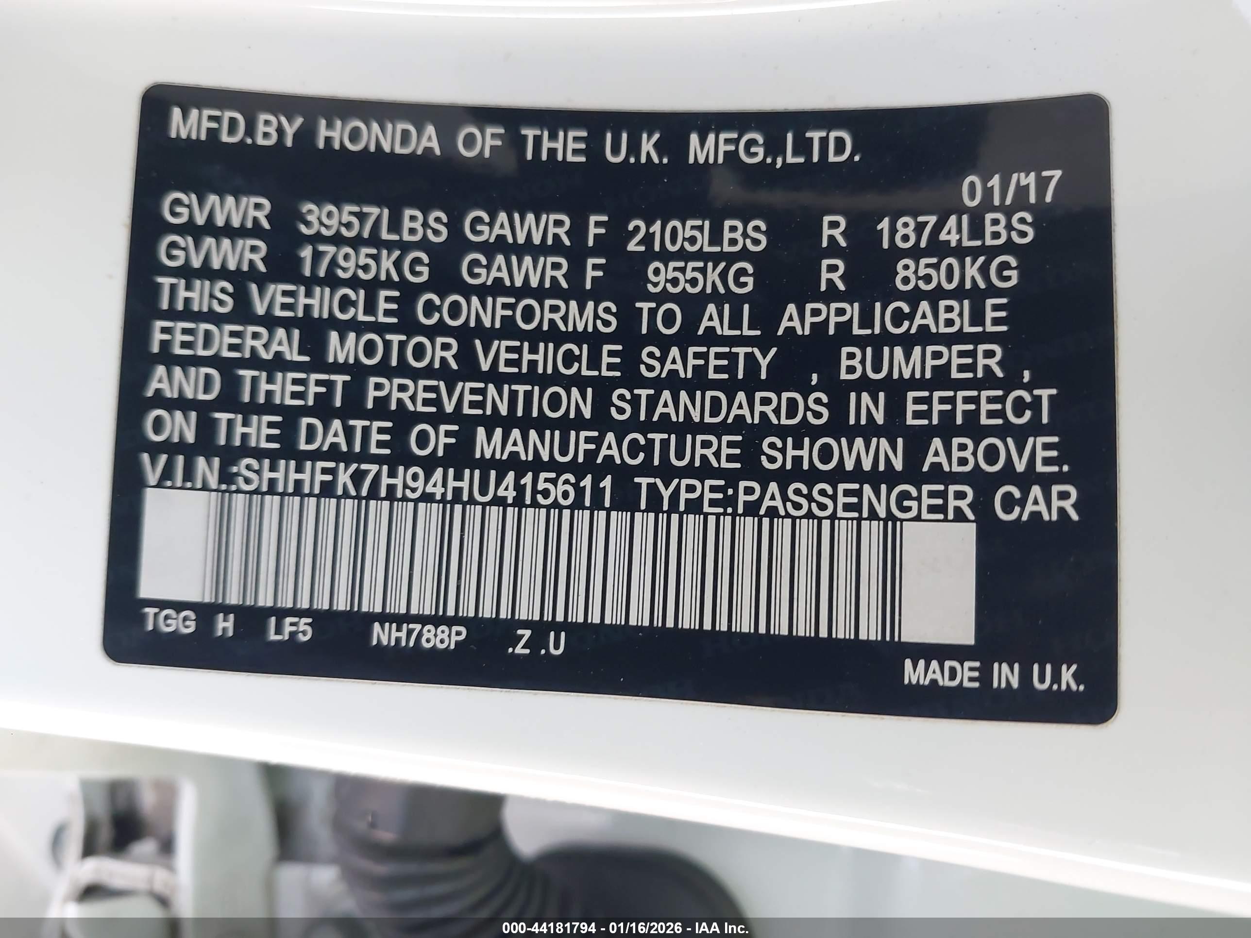 HONDA CIVIC image 9