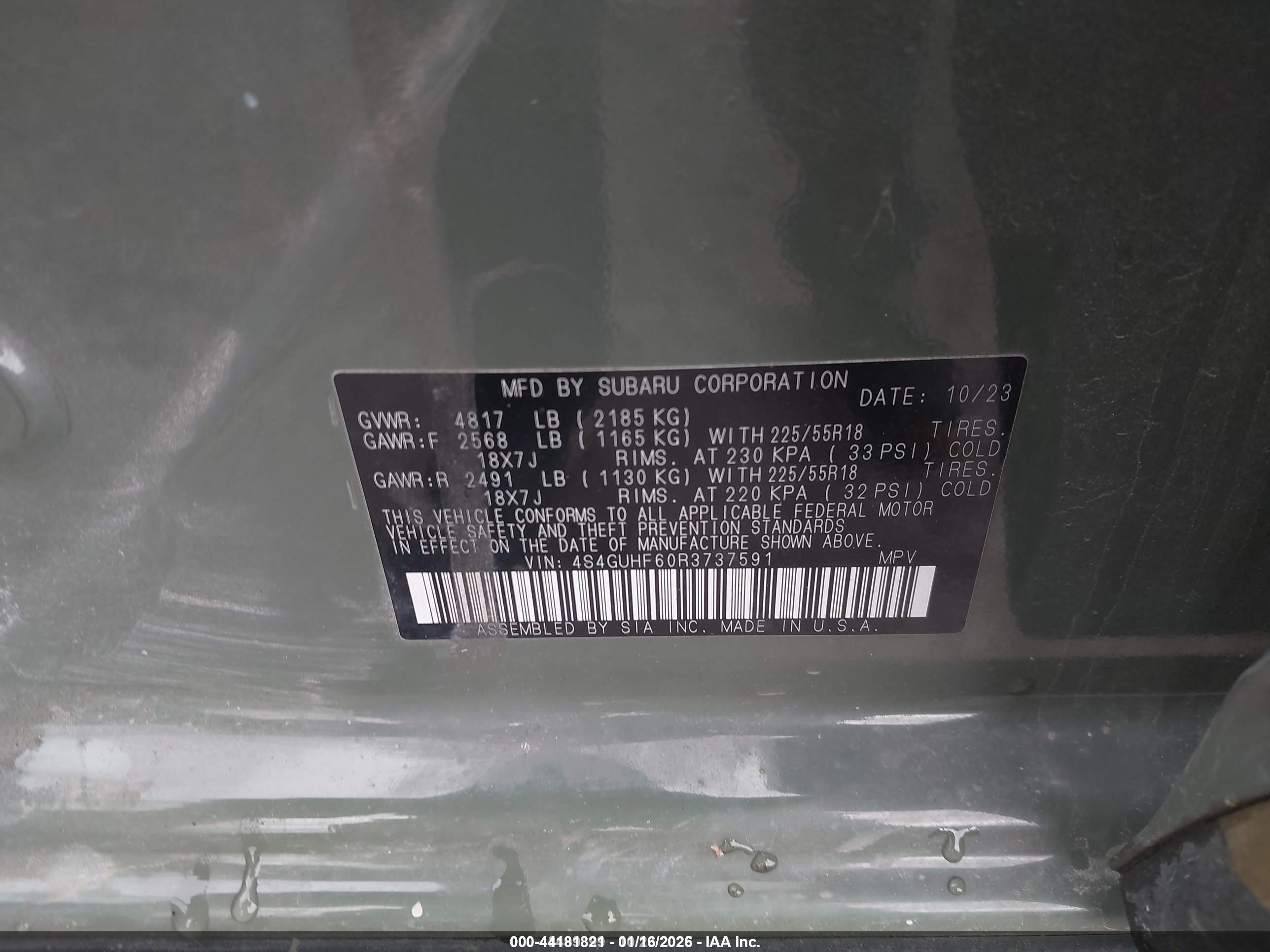 SUBARU CROSSTREK image 9