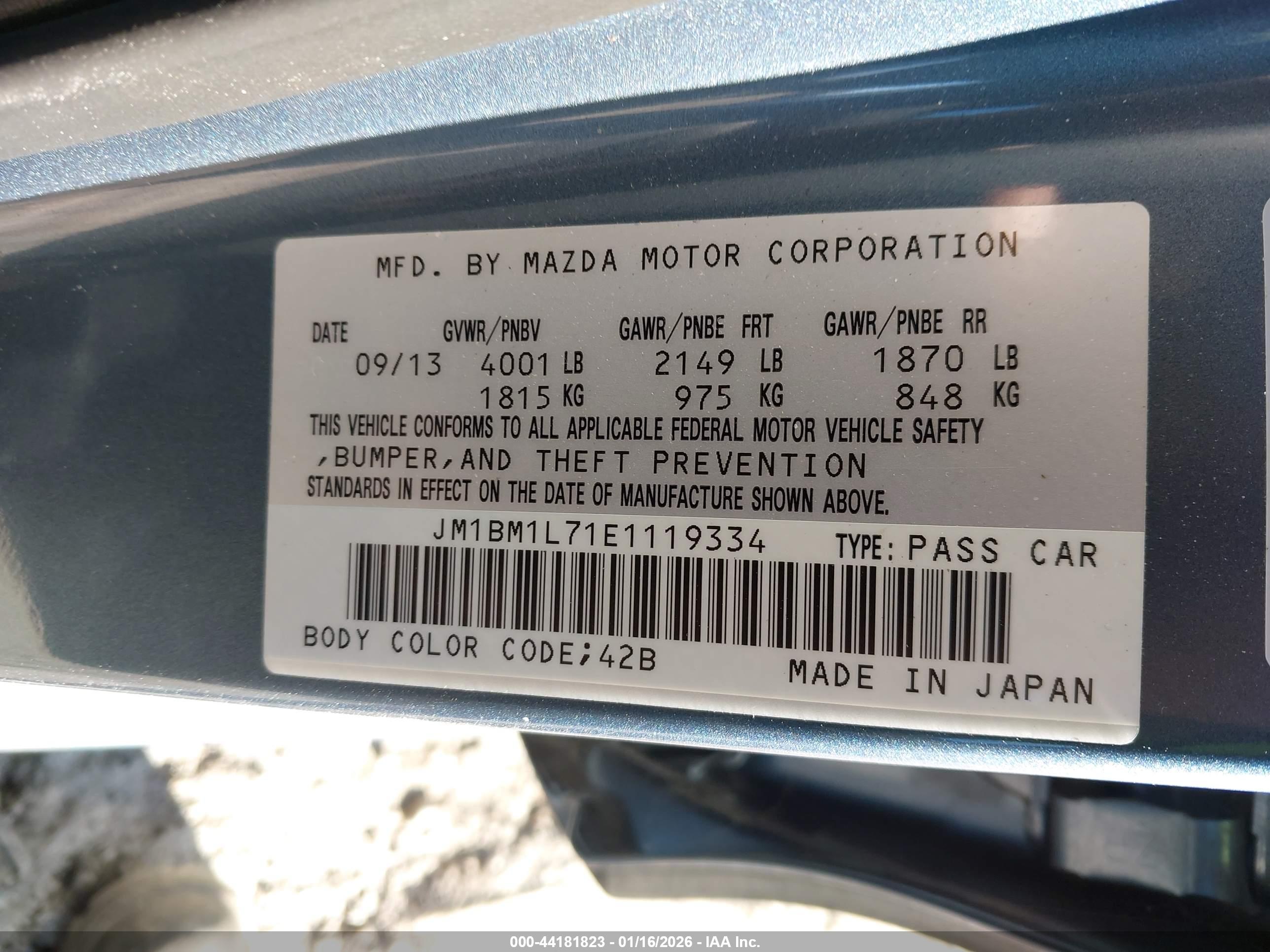 MAZDA MAZDA3 image 9