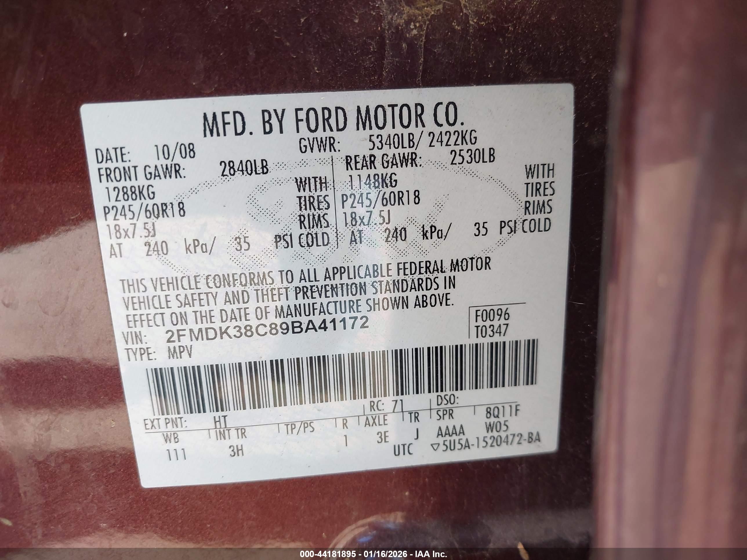 FORD EDGE image 9