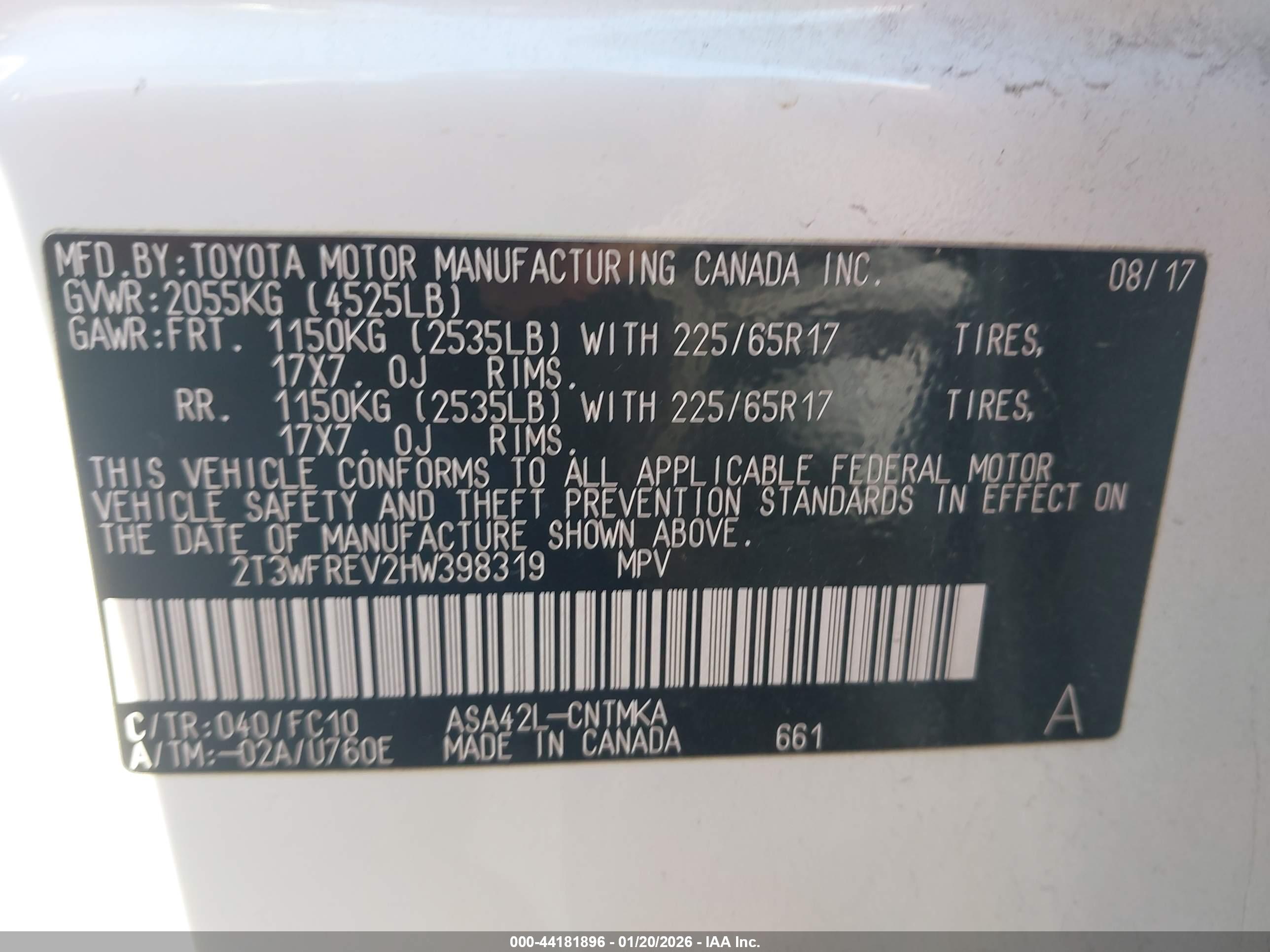 TOYOTA RAV4 image 9