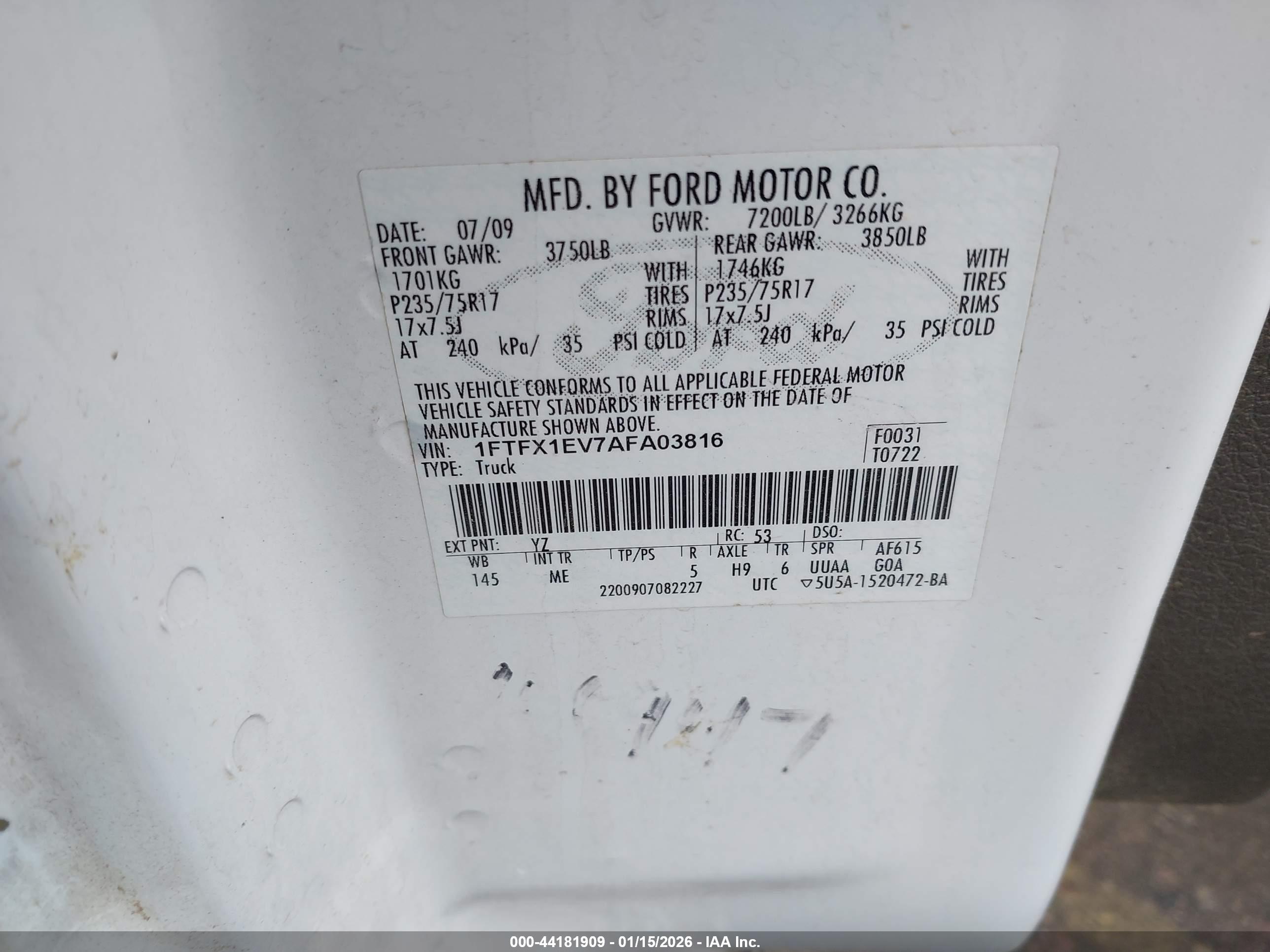 FORD F-150 image 9