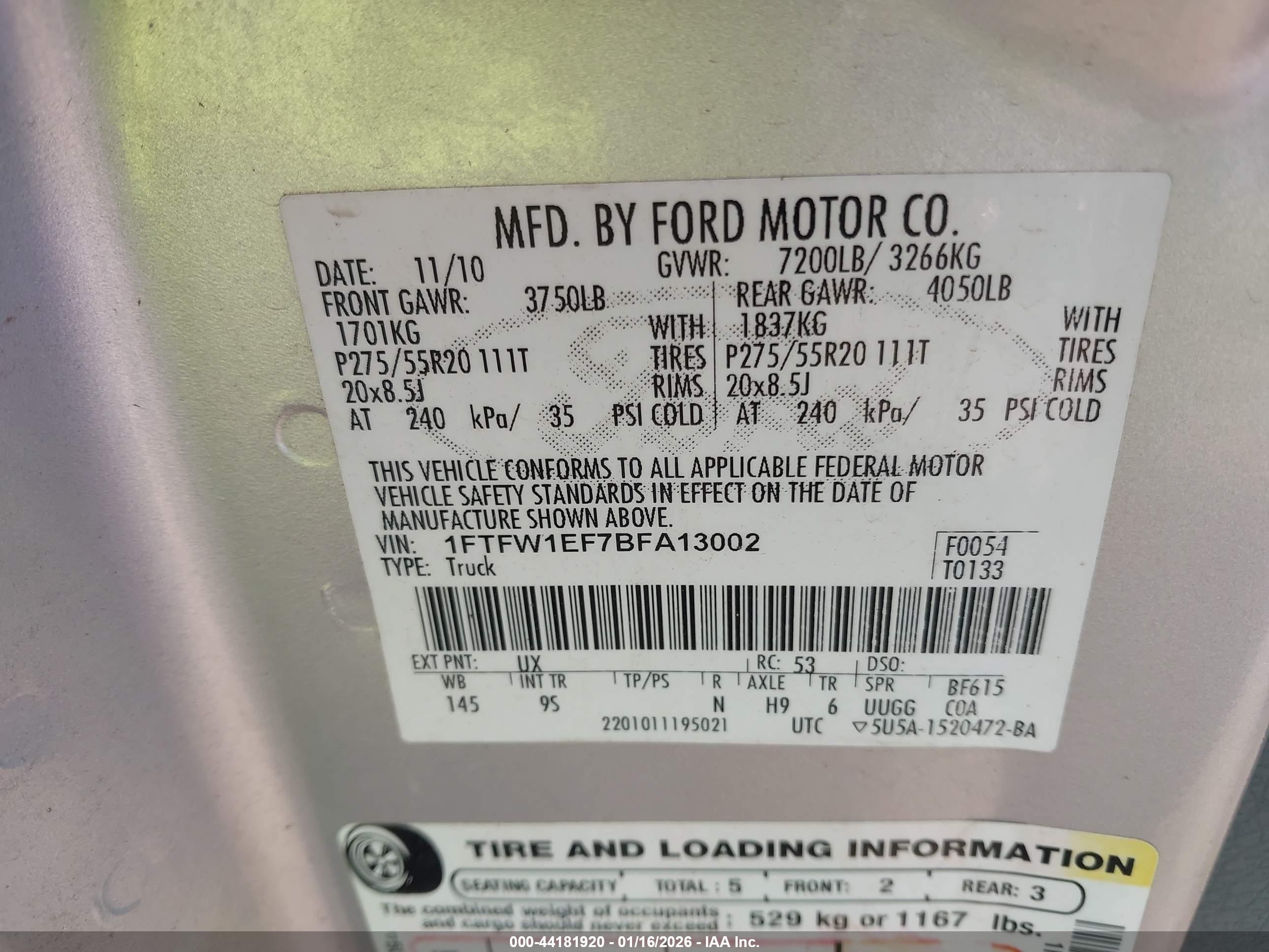 FORD F-150 image 9