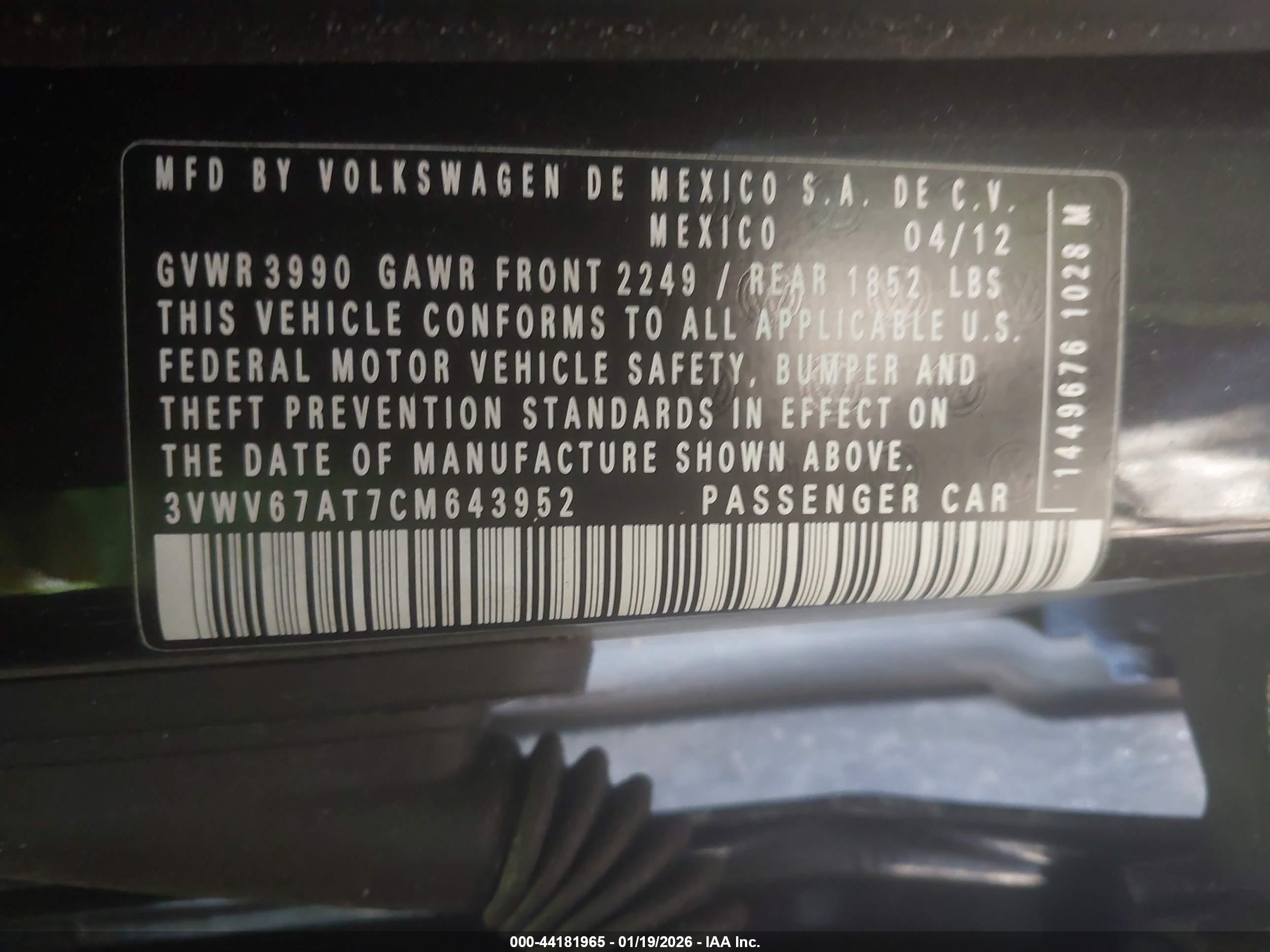 VOLKSWAGEN BEETLE image 9