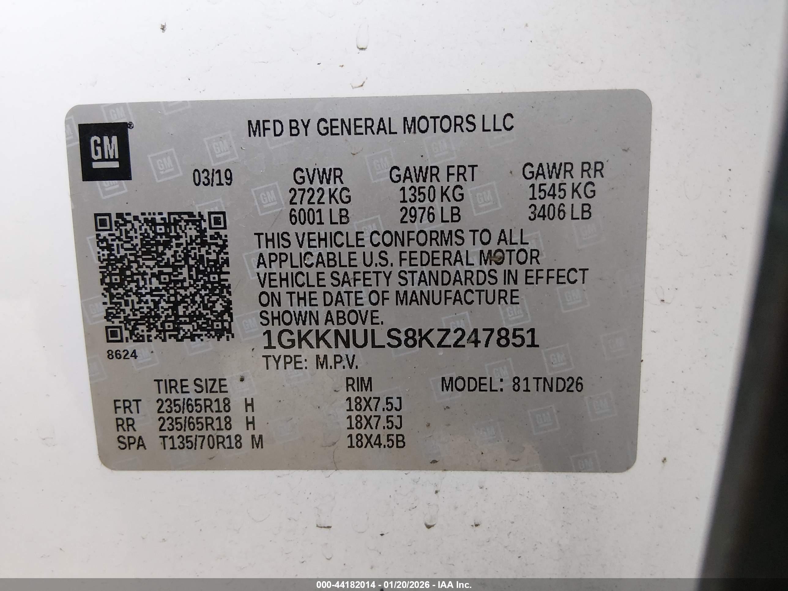 GMC ACADIA image 9