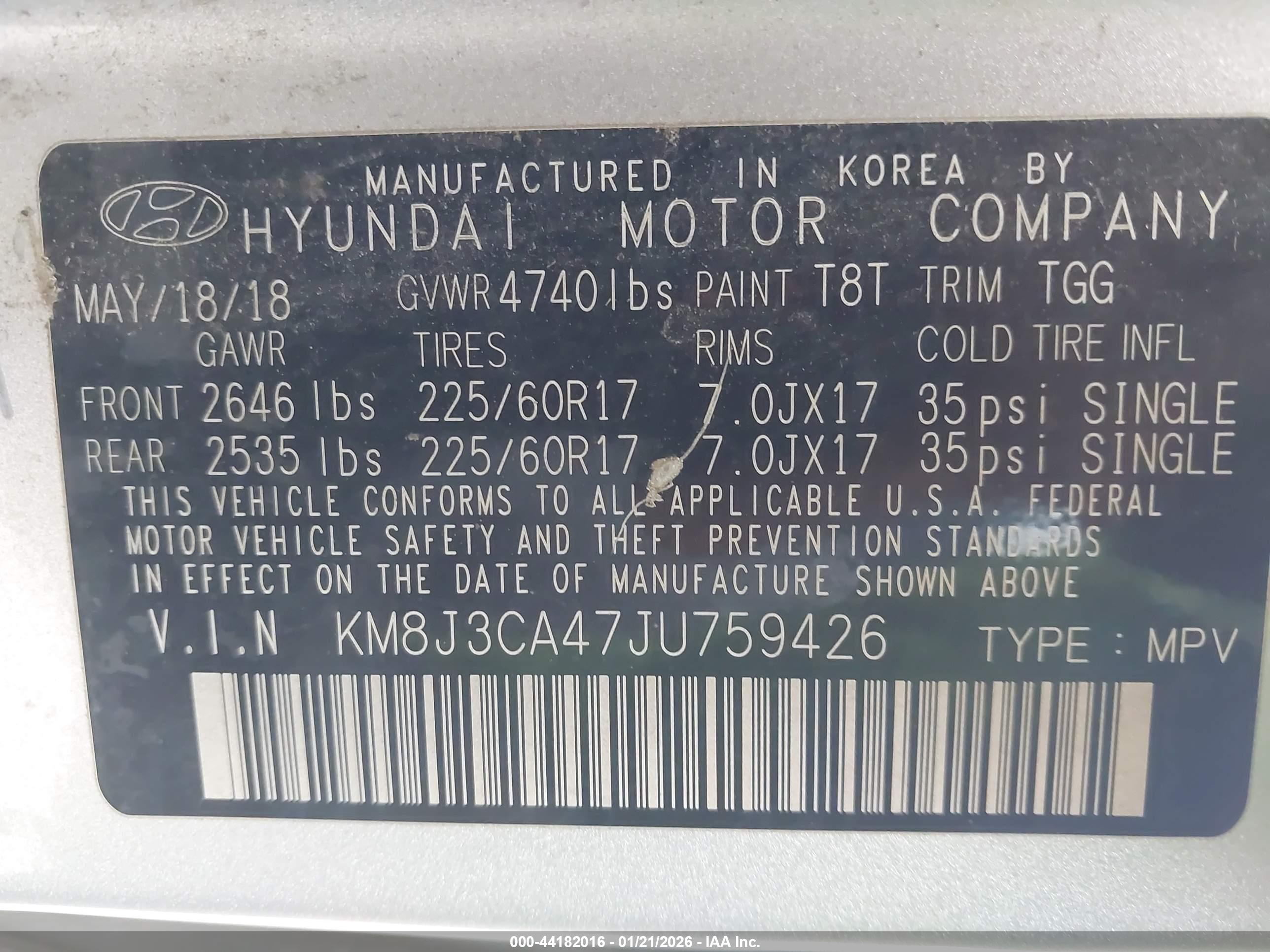 HYUNDAI TUCSON image 9