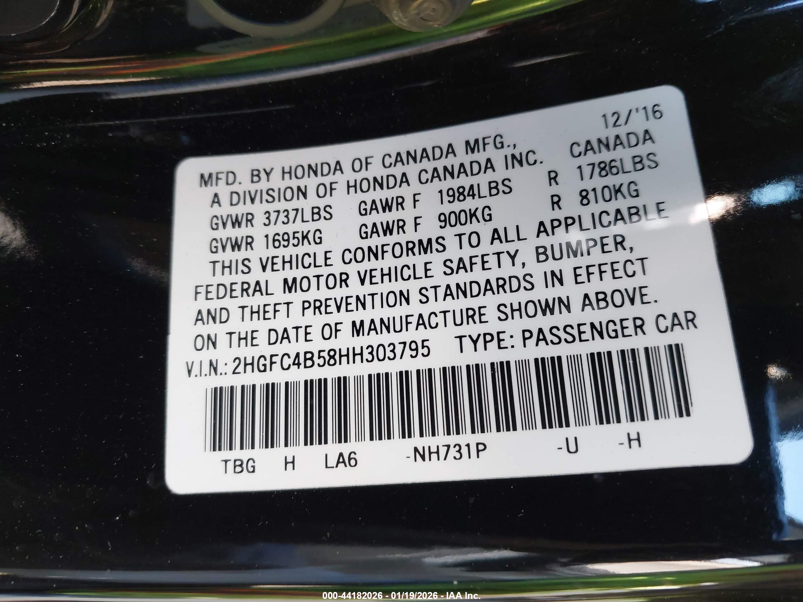 HONDA CIVIC image 9