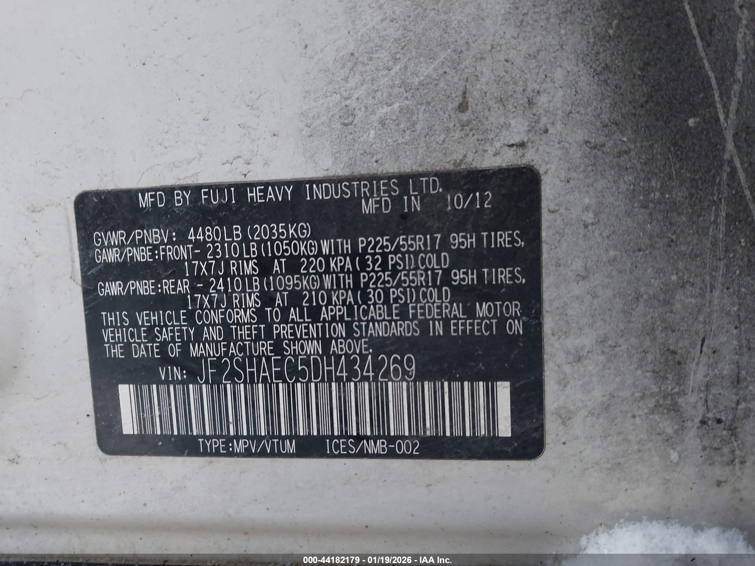SUBARU FORESTER image 9