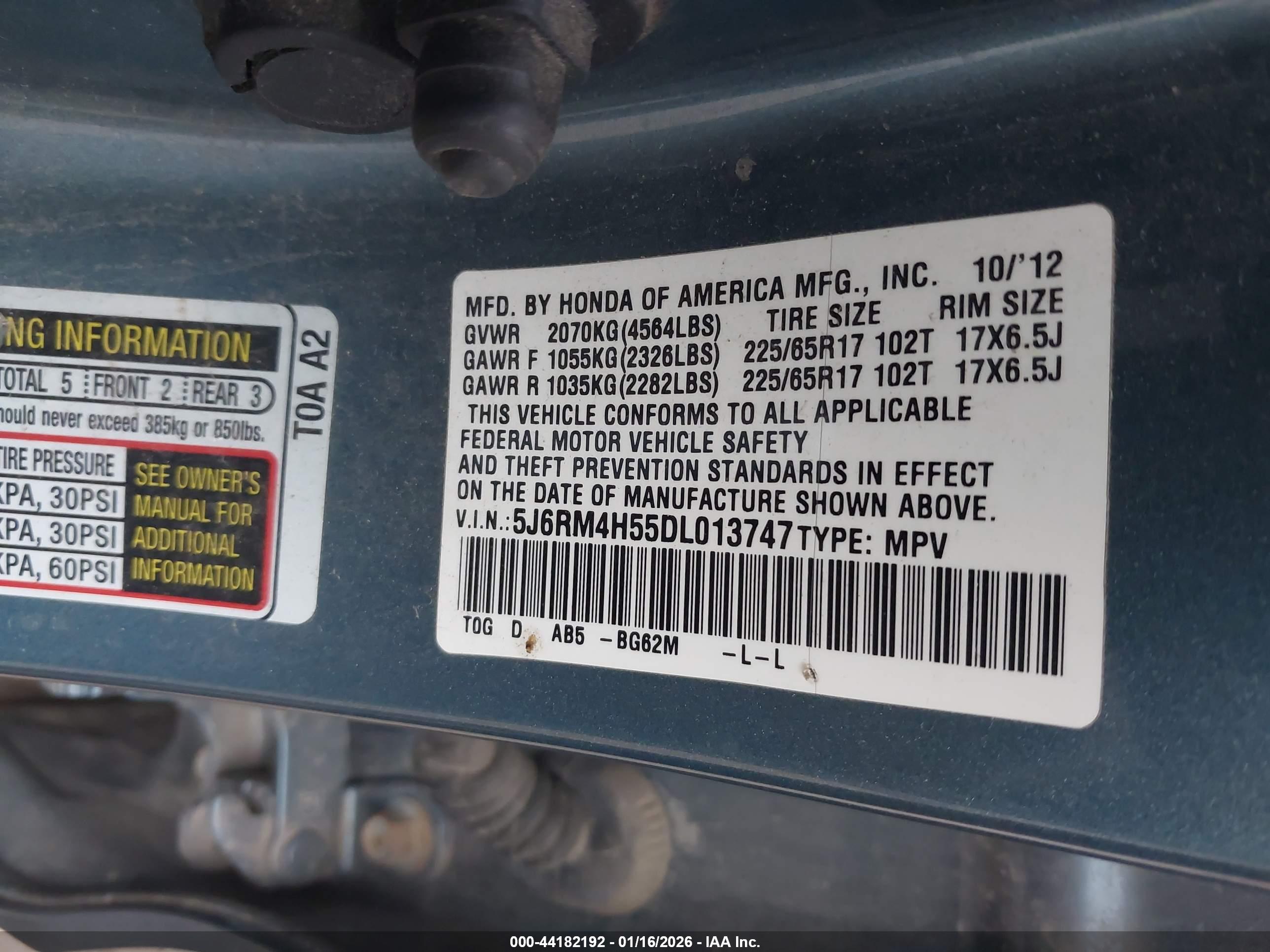 HONDA CR-V image 9
