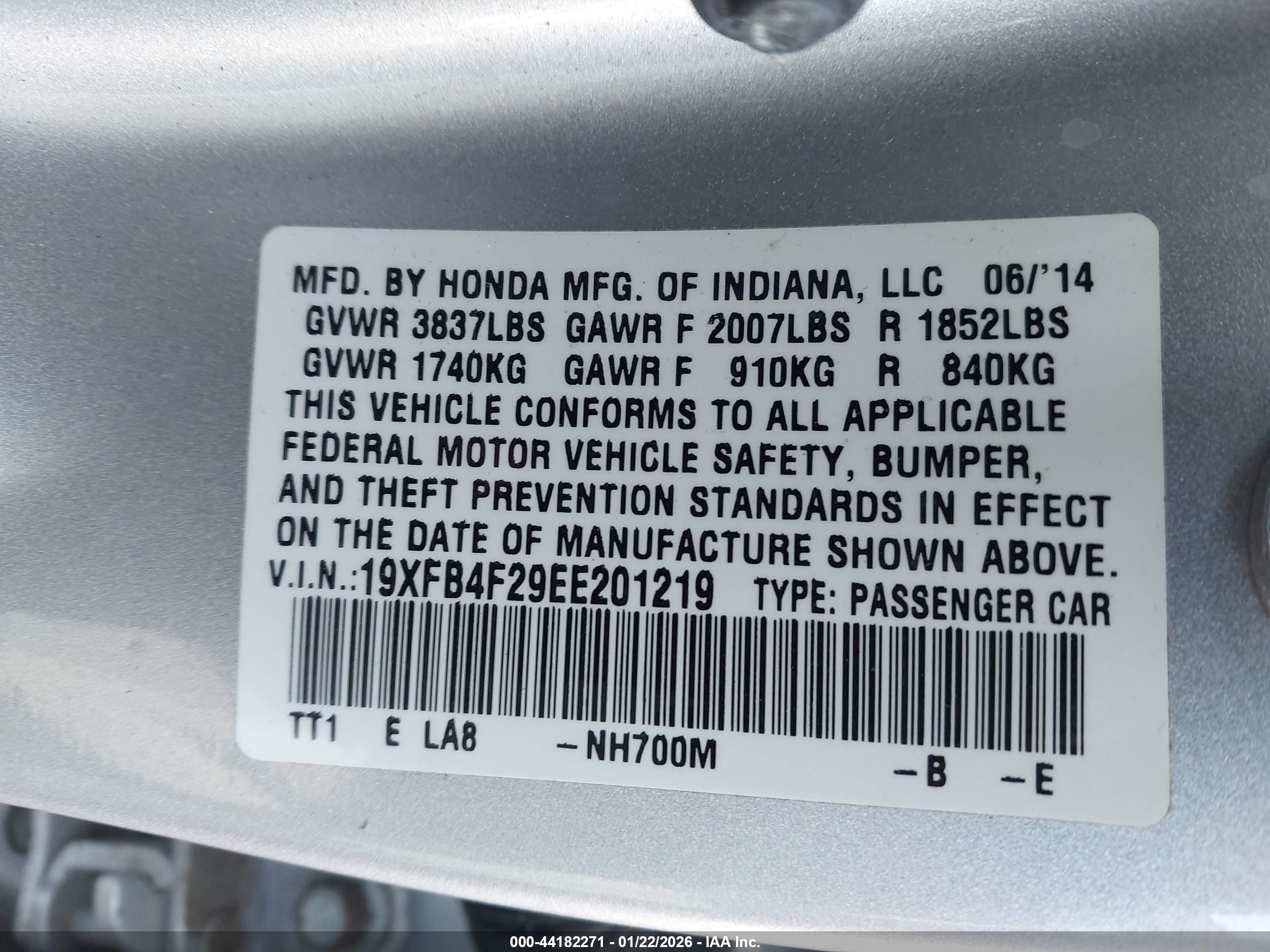 HONDA CIVIC image 9