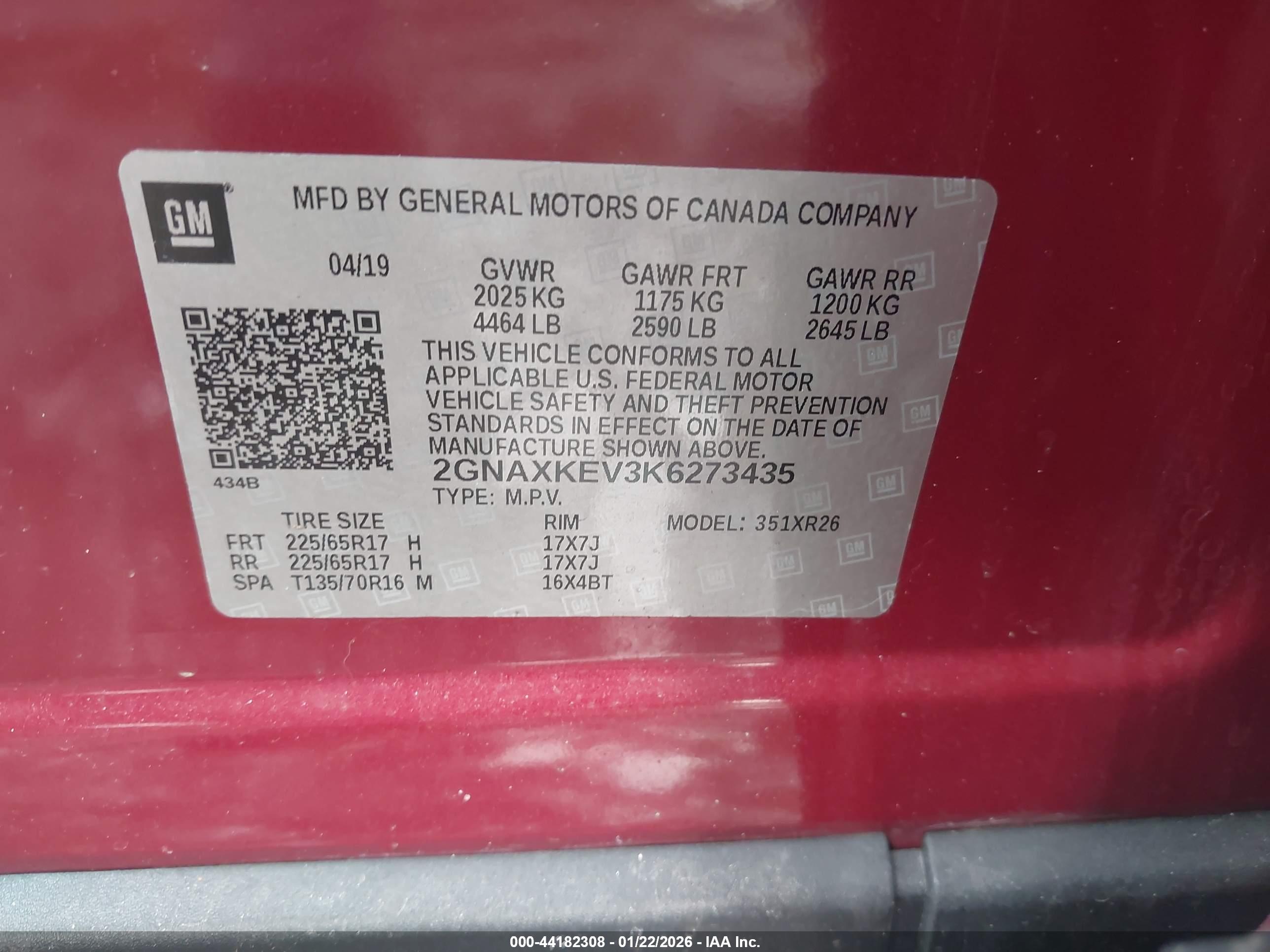 CHEVROLET EQUINOX image 9