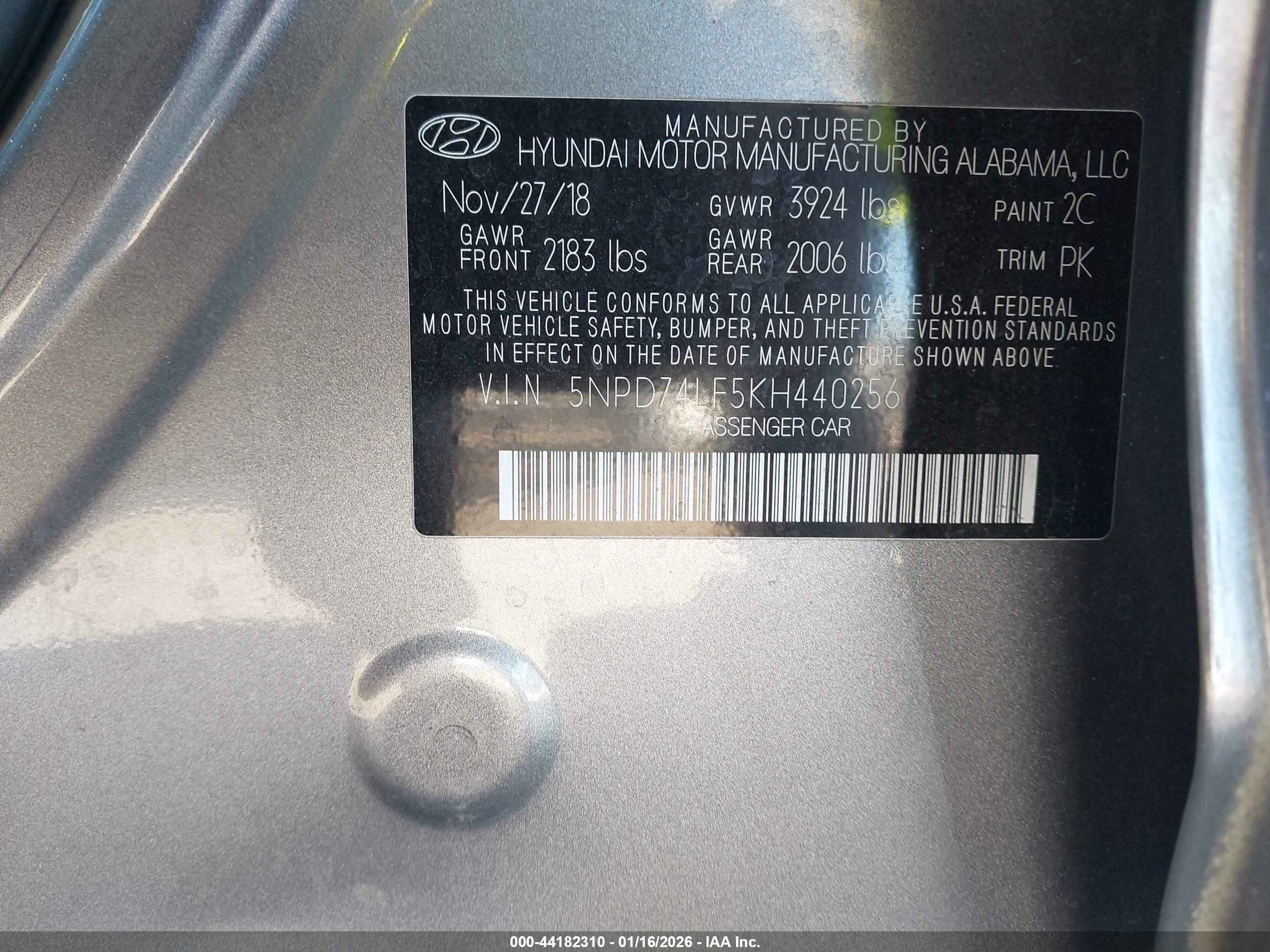 HYUNDAI ELANTRA image 9