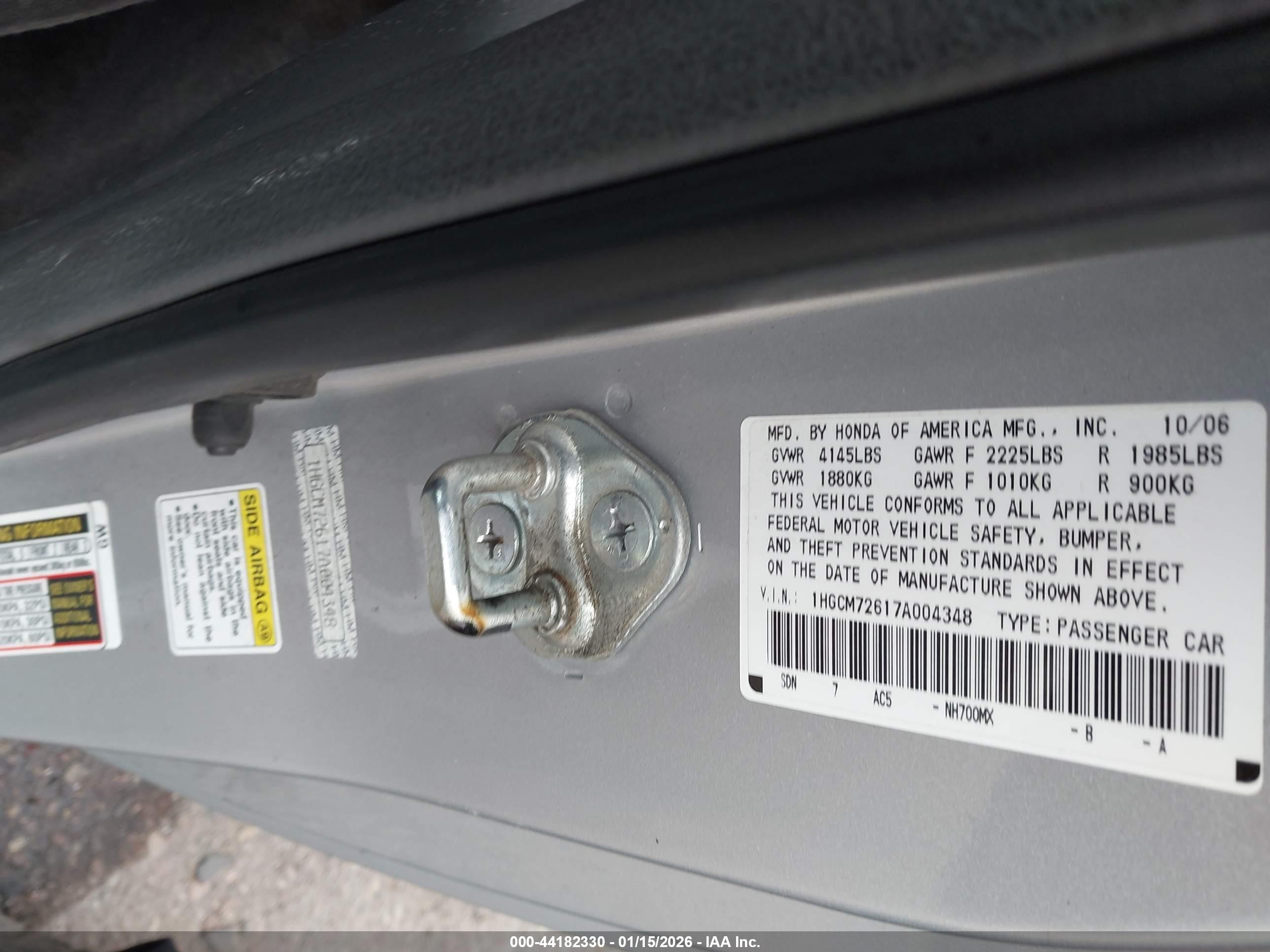 HONDA ACCORD image 9