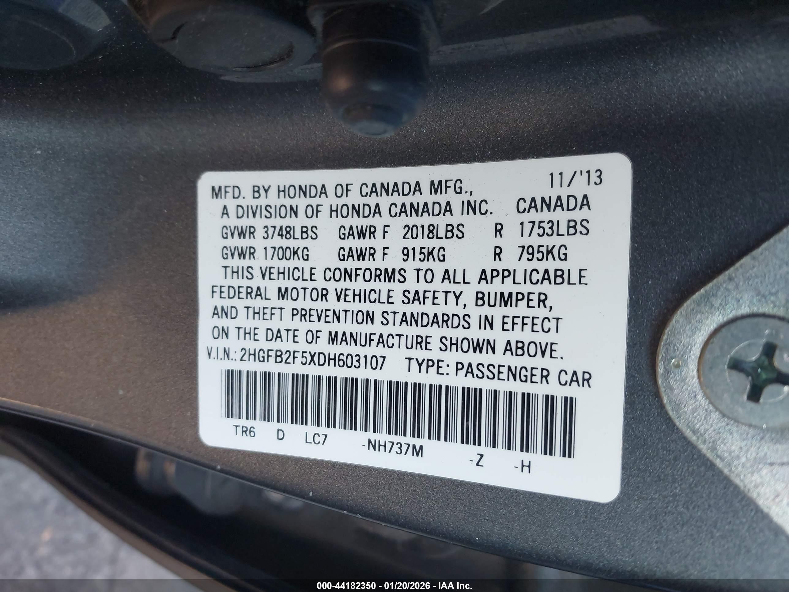 HONDA CIVIC image 9