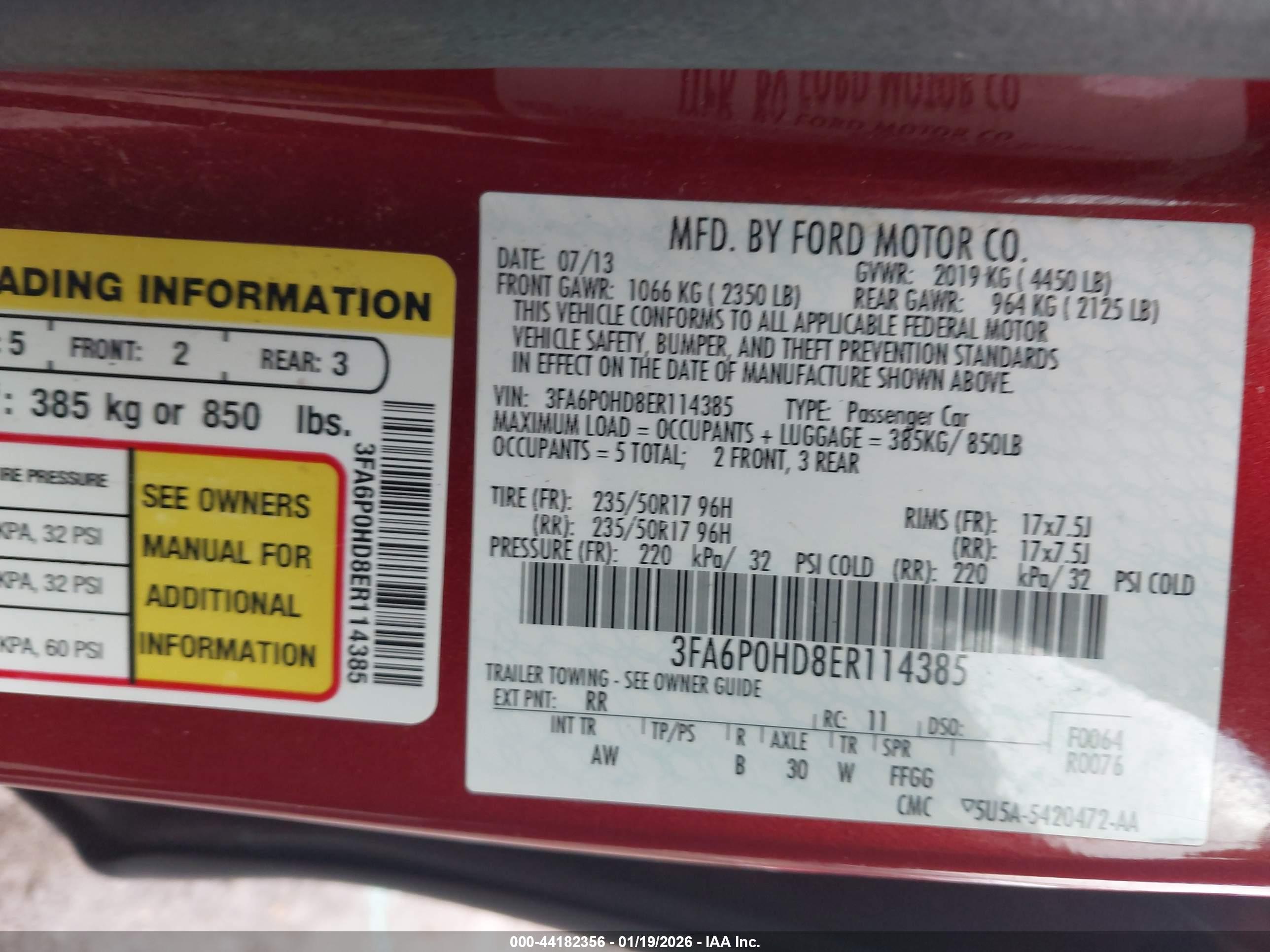 FORD FUSION image 9