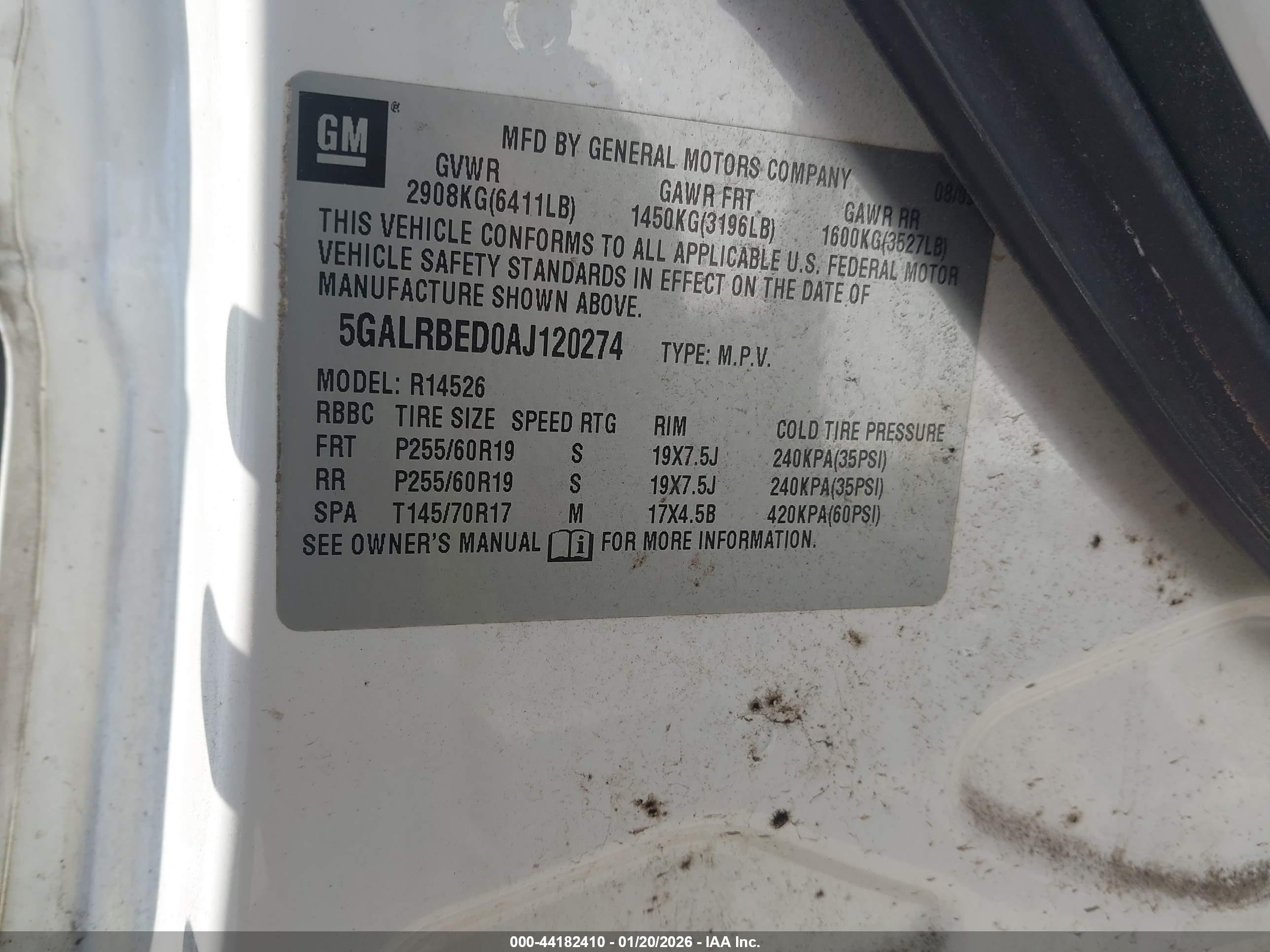 BUICK ENCLAVE image 9