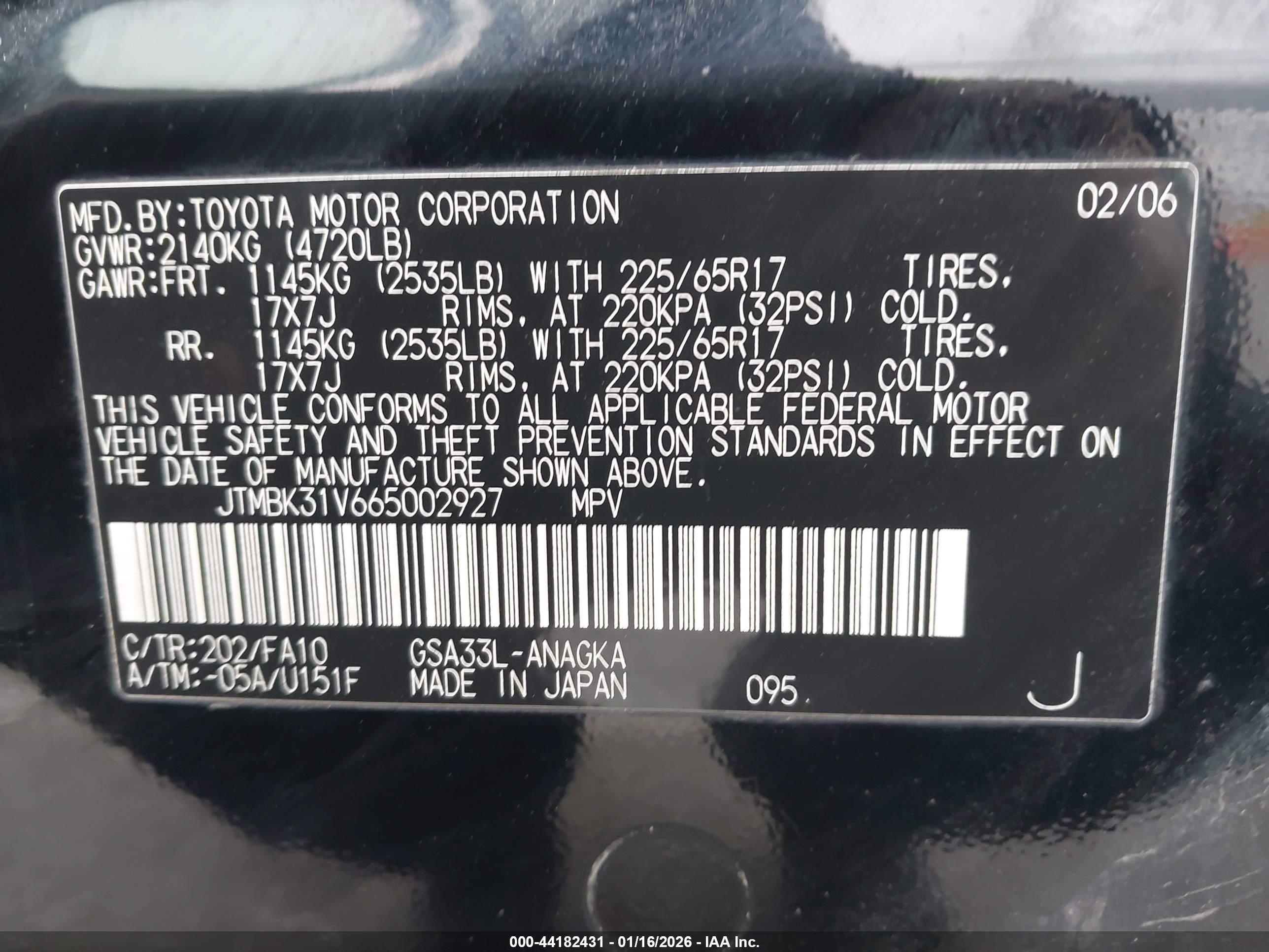 TOYOTA RAV4 image 9