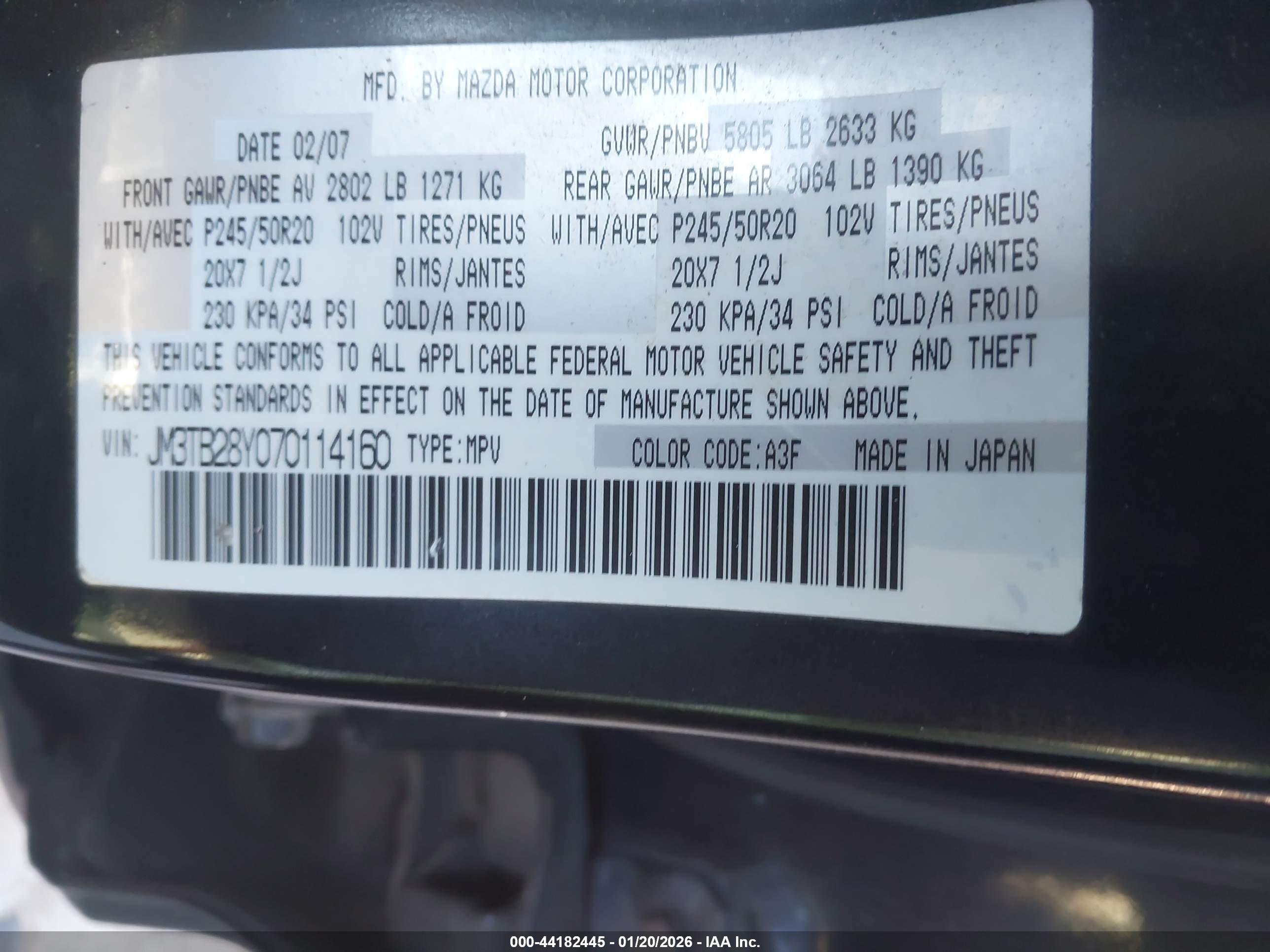 MAZDA CX-9 image 9