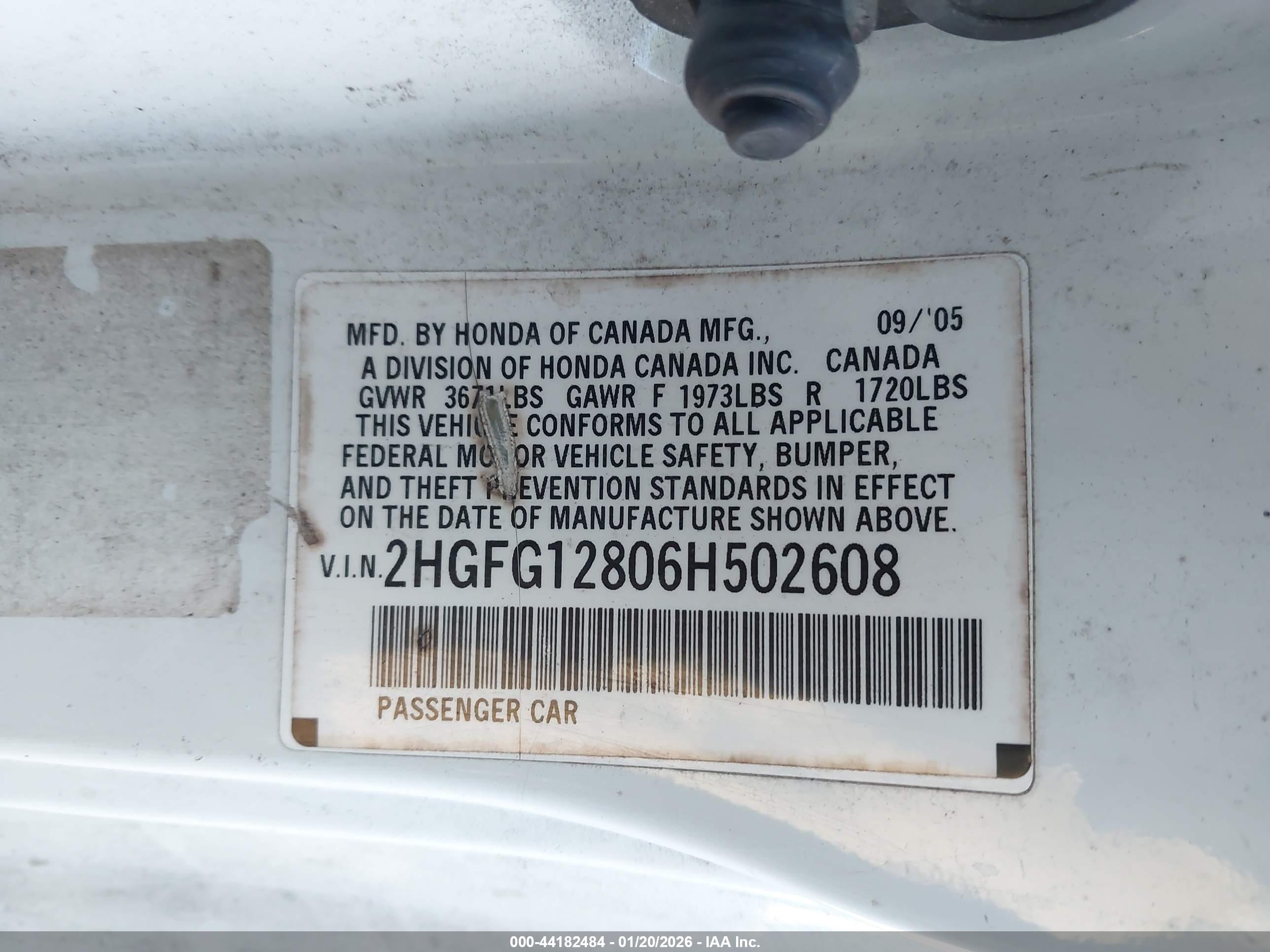 HONDA CIVIC image 9