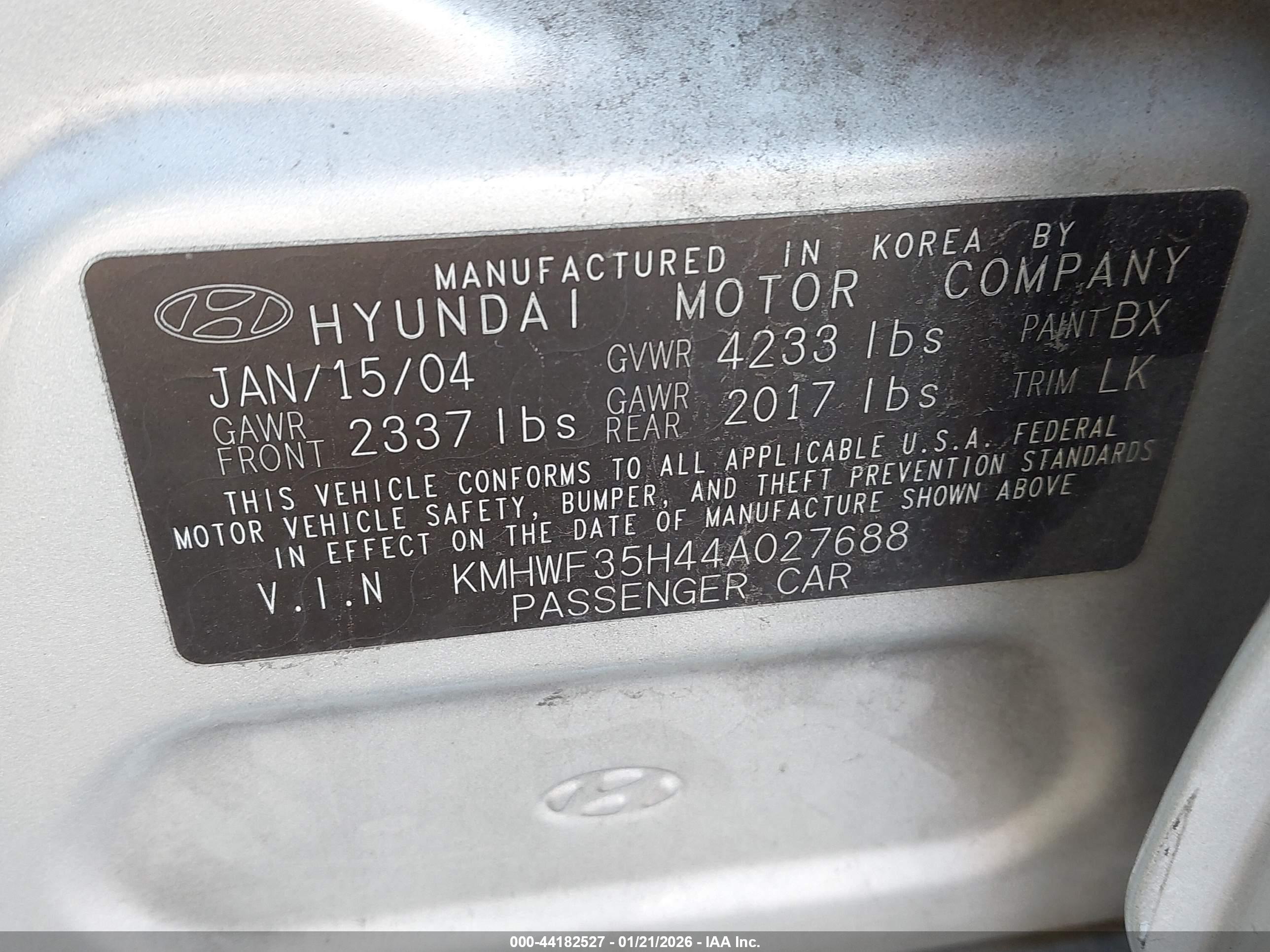 HYUNDAI SONATA image 9