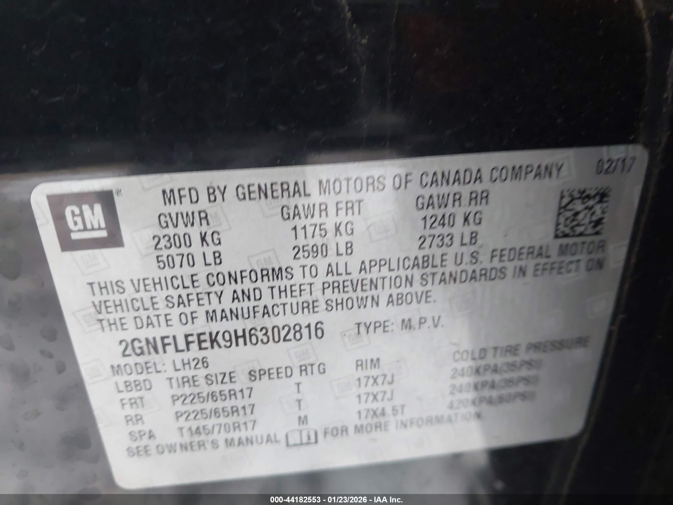 CHEVROLET EQUINOX image 9